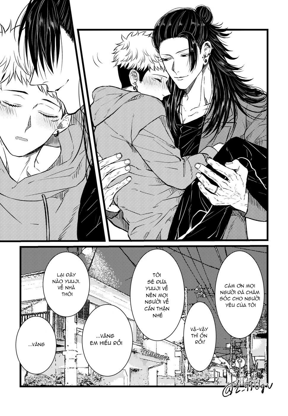 JUJUTSU KAISEN HD KHÔNG CHE Chapter 19 Suguru x Juuji - Next Chapter 20 Megumi x Gojo