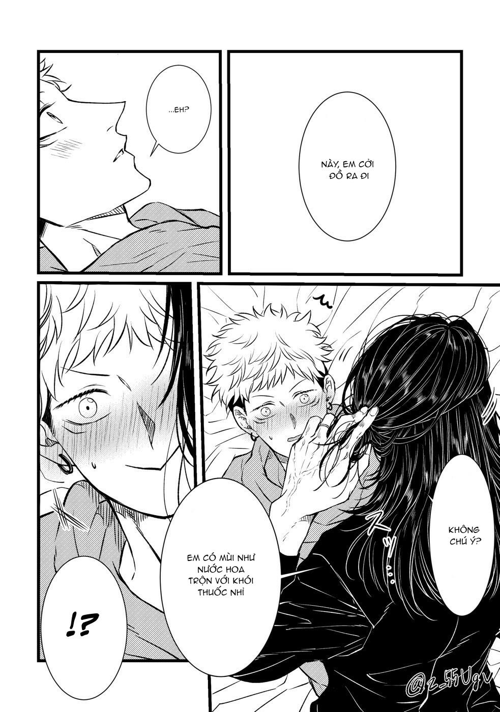 JUJUTSU KAISEN HD KHÔNG CHE Chapter 19 Suguru x Juuji - Next Chapter 20 Megumi x Gojo