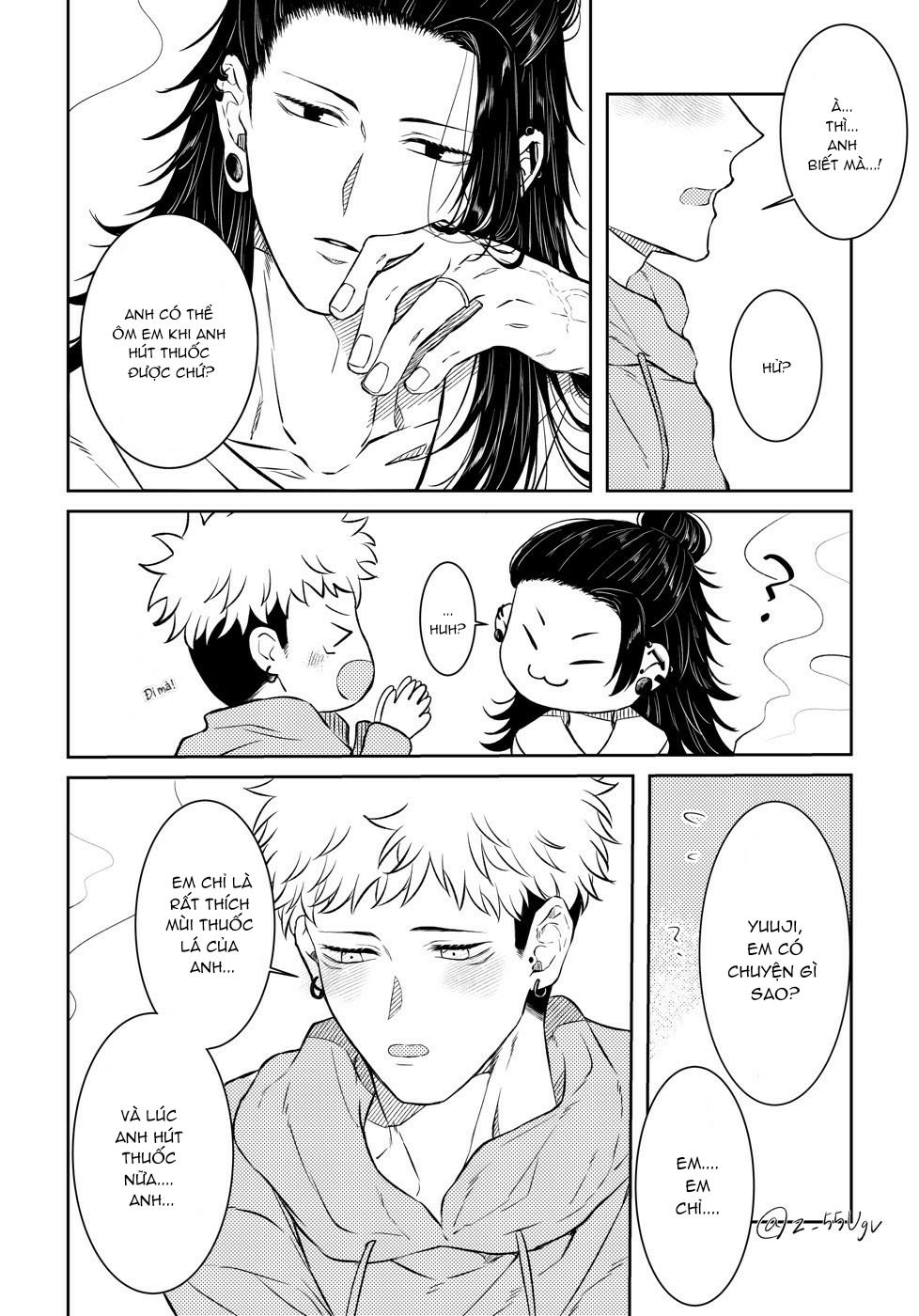 JUJUTSU KAISEN HD KHÔNG CHE Chapter 19 Suguru x Juuji - Next Chapter 20 Megumi x Gojo