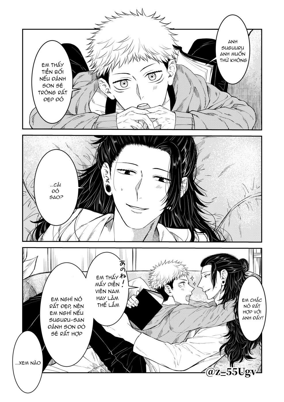 JUJUTSU KAISEN HD KHÔNG CHE Chapter 19 Suguru x Juuji - Next Chapter 20 Megumi x Gojo