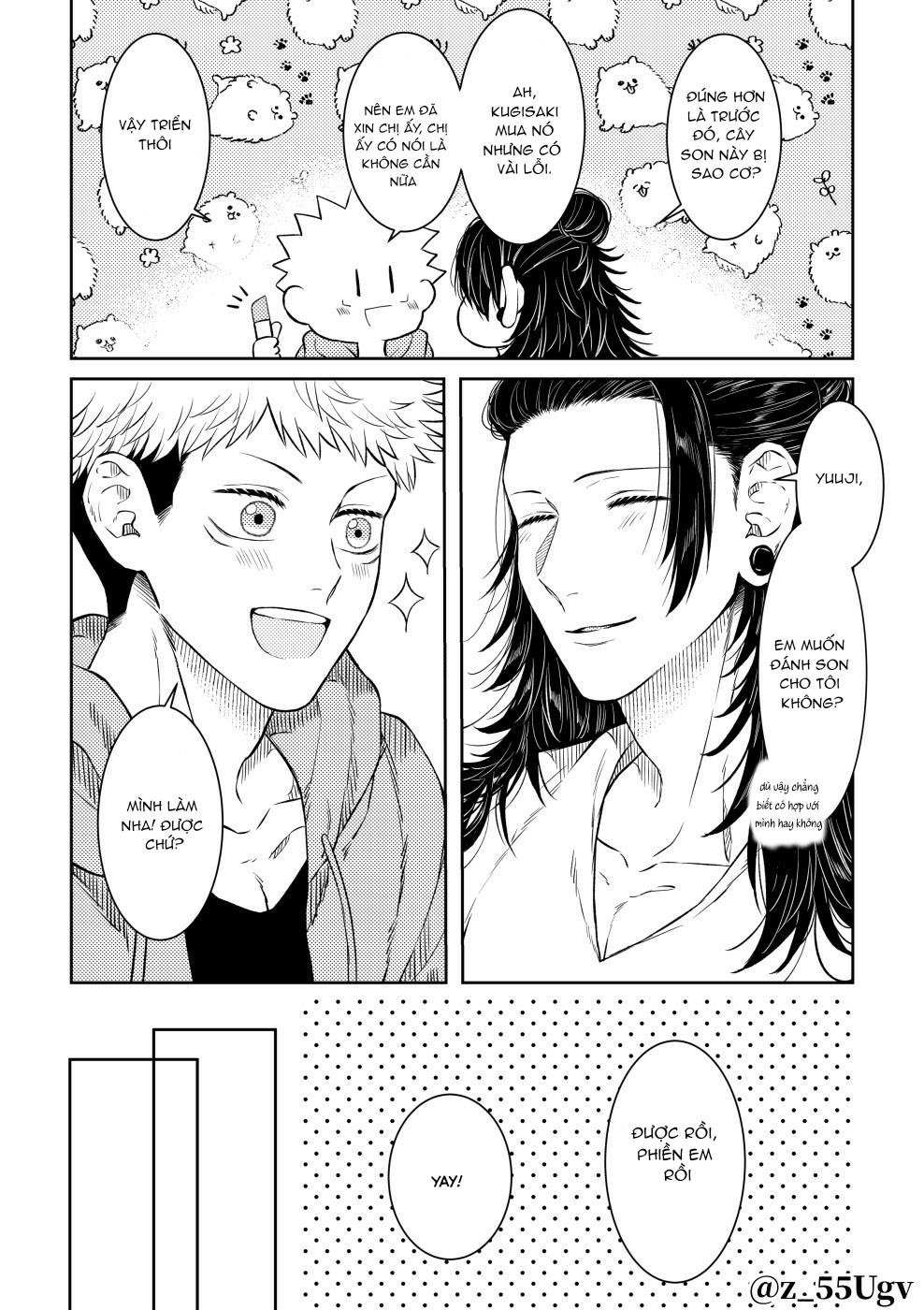 JUJUTSU KAISEN HD KHÔNG CHE Chapter 19 Suguru x Juuji - Next Chapter 20 Megumi x Gojo