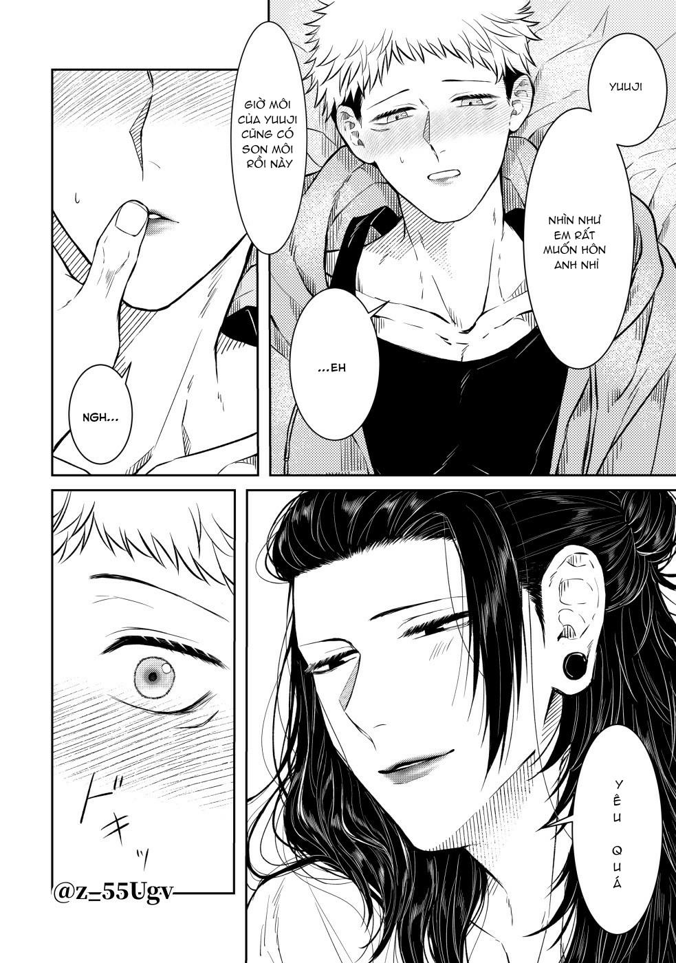 JUJUTSU KAISEN HD KHÔNG CHE Chapter 19 Suguru x Juuji - Next Chapter 20 Megumi x Gojo