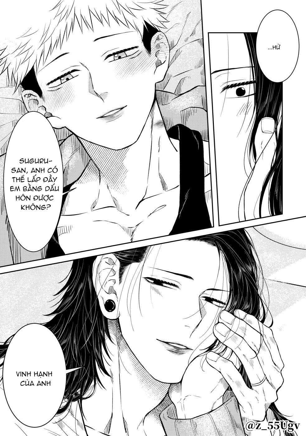 JUJUTSU KAISEN HD KHÔNG CHE Chapter 19 Suguru x Juuji - Next Chapter 20 Megumi x Gojo