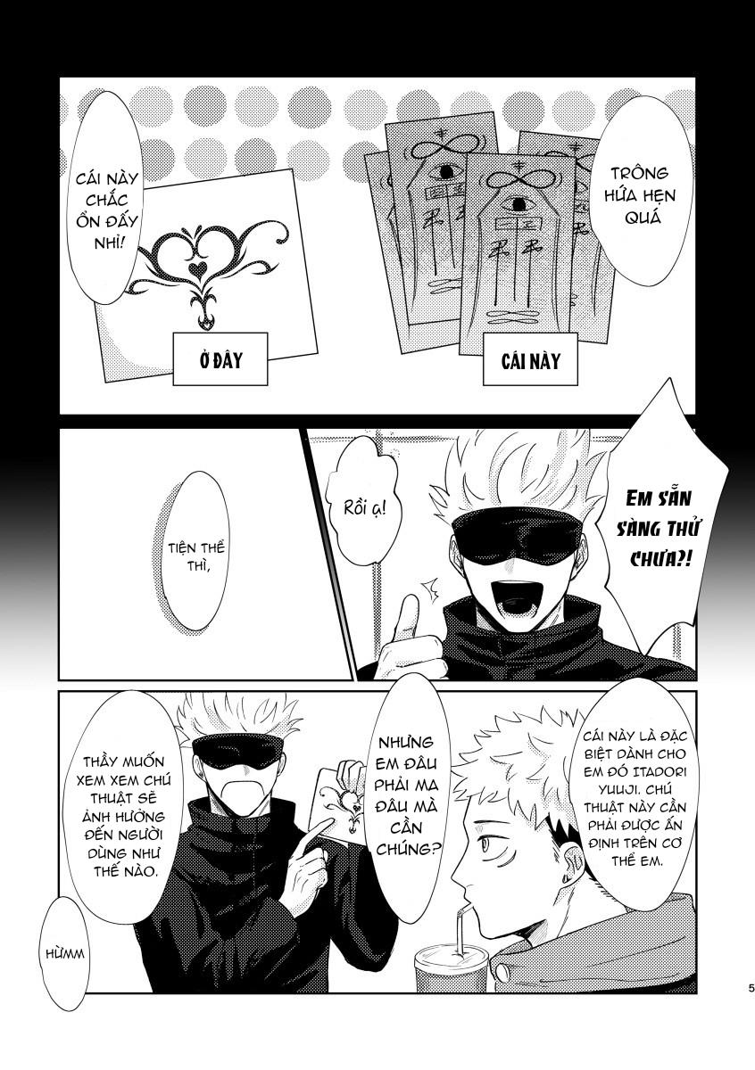JUJUTSU KAISEN HD KHÔNG CHE Chapter 2 Gojo x Yuuji - Next Chapter 3 Geto x Yuuji