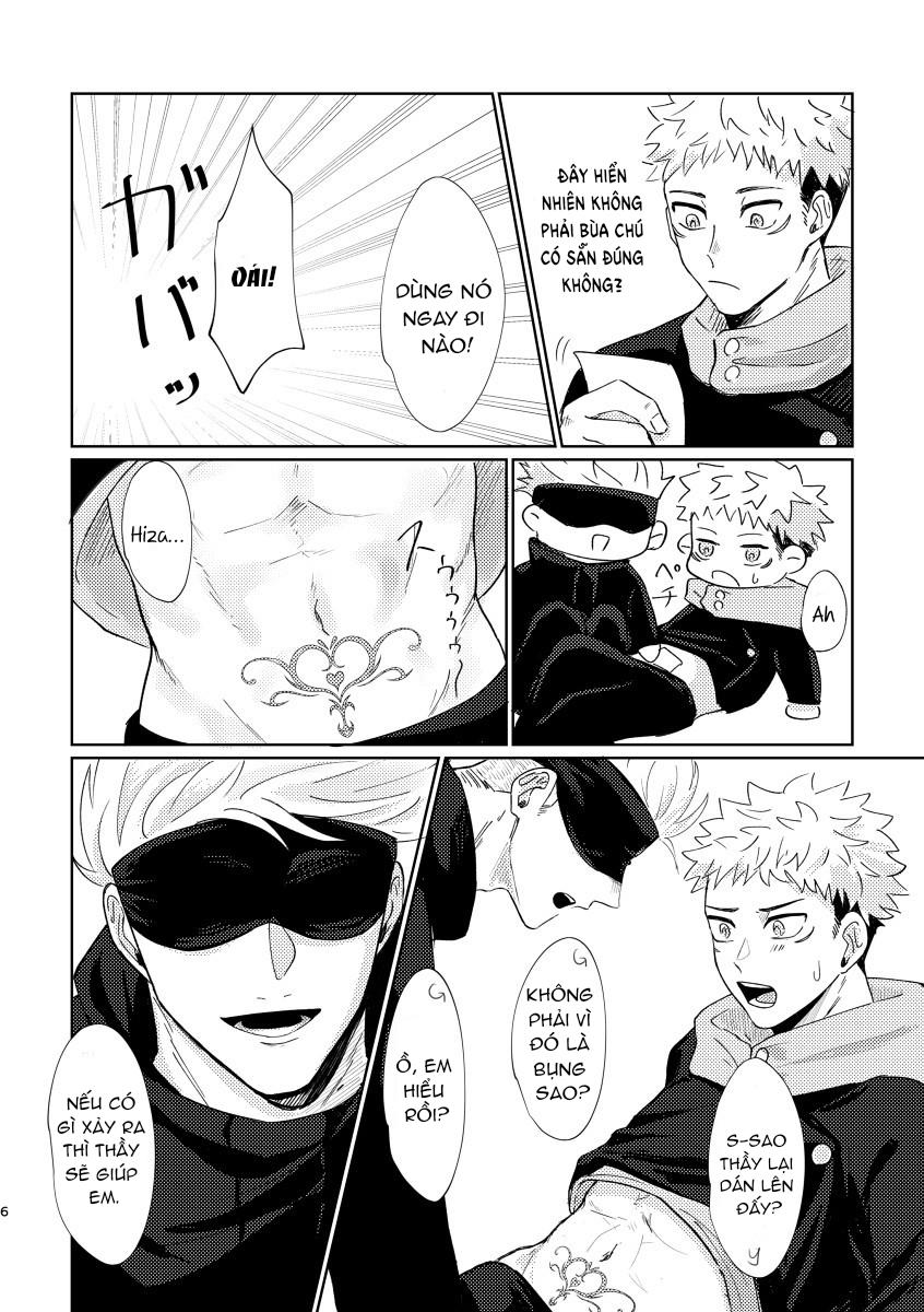 JUJUTSU KAISEN HD KHÔNG CHE Chapter 2 Gojo x Yuuji - Next Chapter 3 Geto x Yuuji