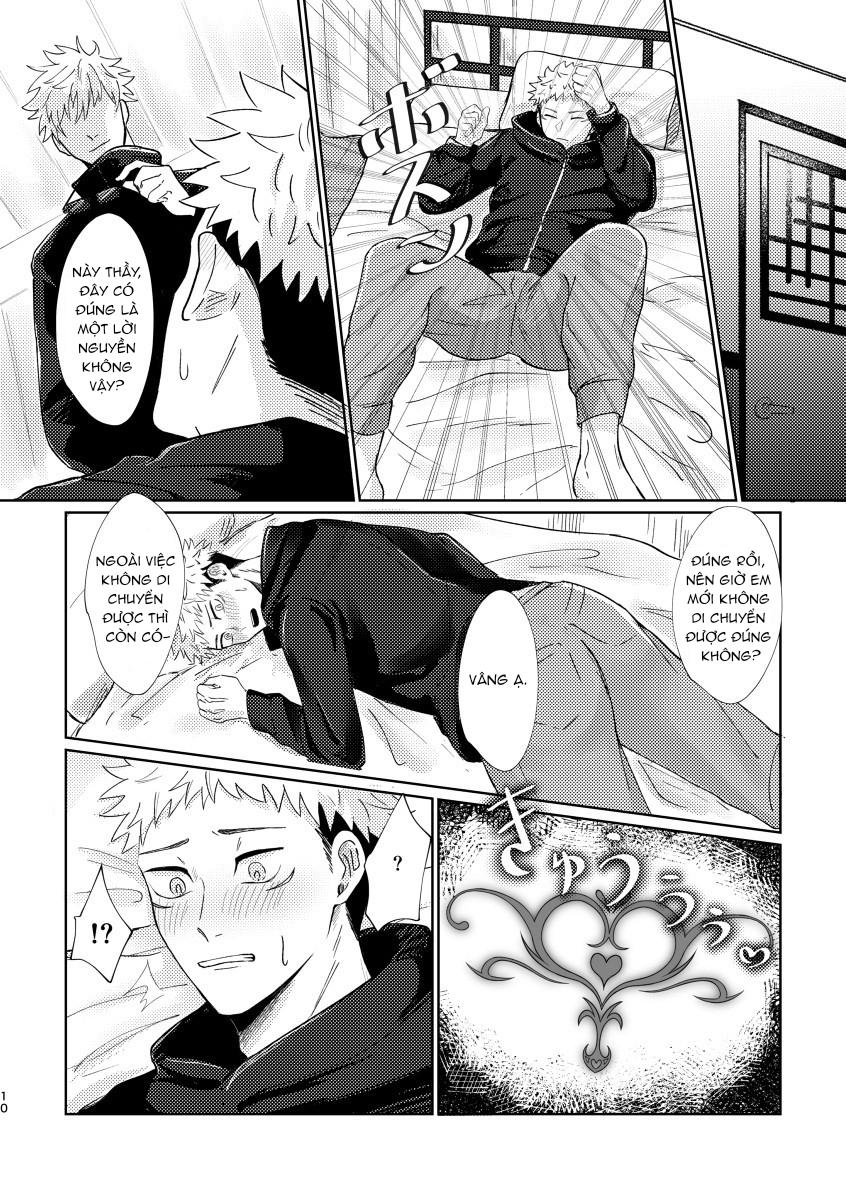 JUJUTSU KAISEN HD KHÔNG CHE Chapter 2 Gojo x Yuuji - Next Chapter 3 Geto x Yuuji