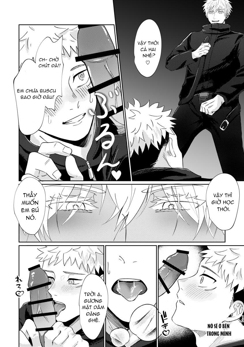 JUJUTSU KAISEN HD KHÔNG CHE Chapter 2 Gojo x Yuuji - Next Chapter 3 Geto x Yuuji