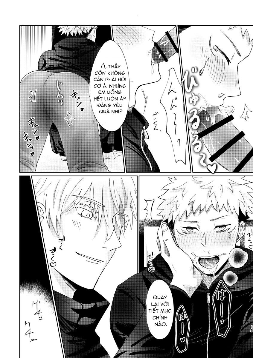 JUJUTSU KAISEN HD KHÔNG CHE Chapter 2 Gojo x Yuuji - Next Chapter 3 Geto x Yuuji