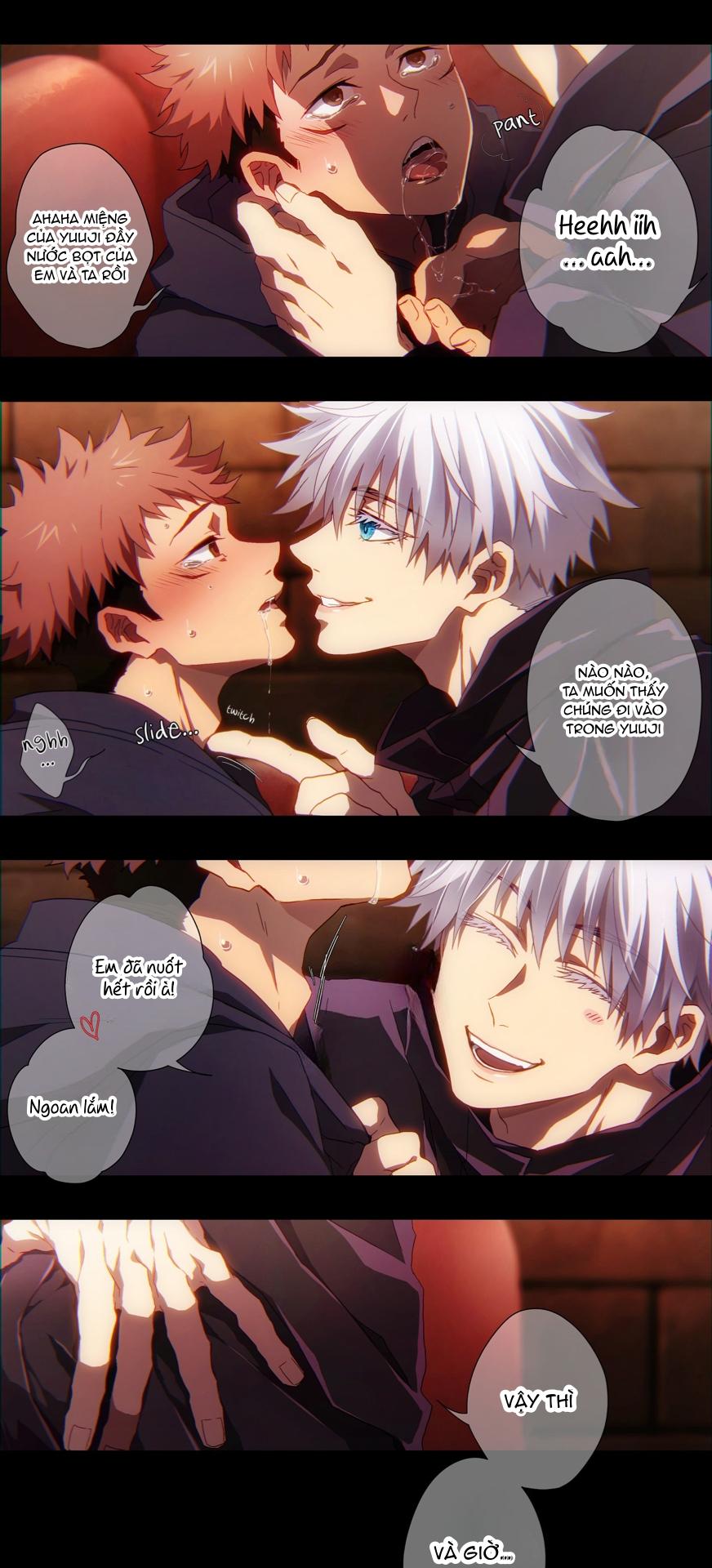 JUJUTSU KAISEN HD KHÔNG CHE Chapter 24 Gojo x Yuuji - Next Chapter 25