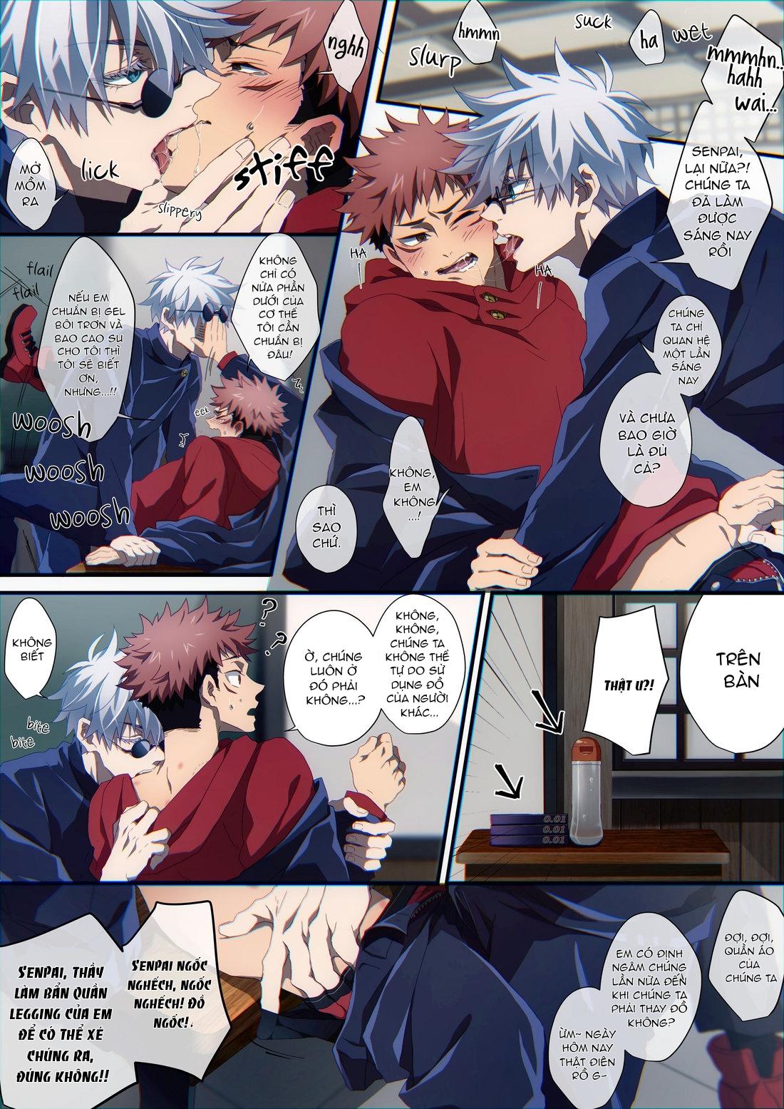 JUJUTSU KAISEN HD KHÔNG CHE Chapter 25 - Next Chapter 26 Gojo x Megumi