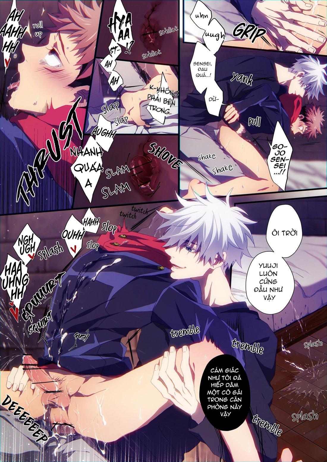 JUJUTSU KAISEN HD KHÔNG CHE Chapter 25 - Next Chapter 26 Gojo x Megumi