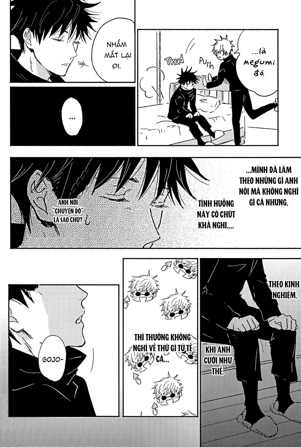 JUJUTSU KAISEN HD KHÔNG CHE Chapter 26 Gojo x Megumi - Next Chapter 27