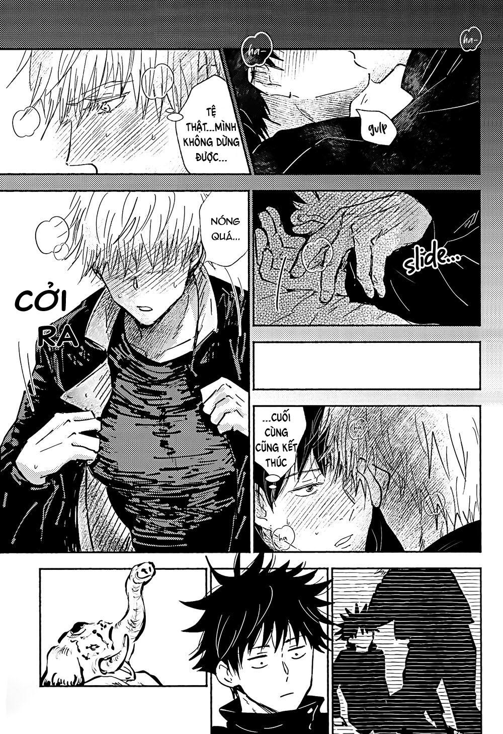 JUJUTSU KAISEN HD KHÔNG CHE Chapter 26 Gojo x Megumi - Next Chapter 27
