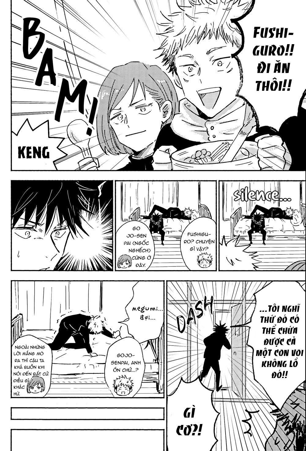 JUJUTSU KAISEN HD KHÔNG CHE Chapter 26 Gojo x Megumi - Next Chapter 27