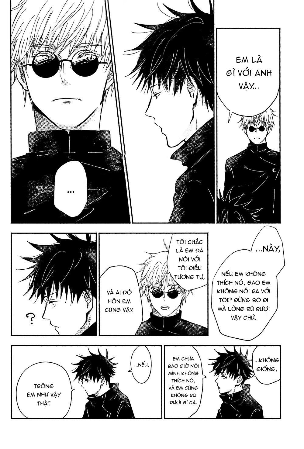 JUJUTSU KAISEN HD KHÔNG CHE Chapter 26 Gojo x Megumi - Next Chapter 27