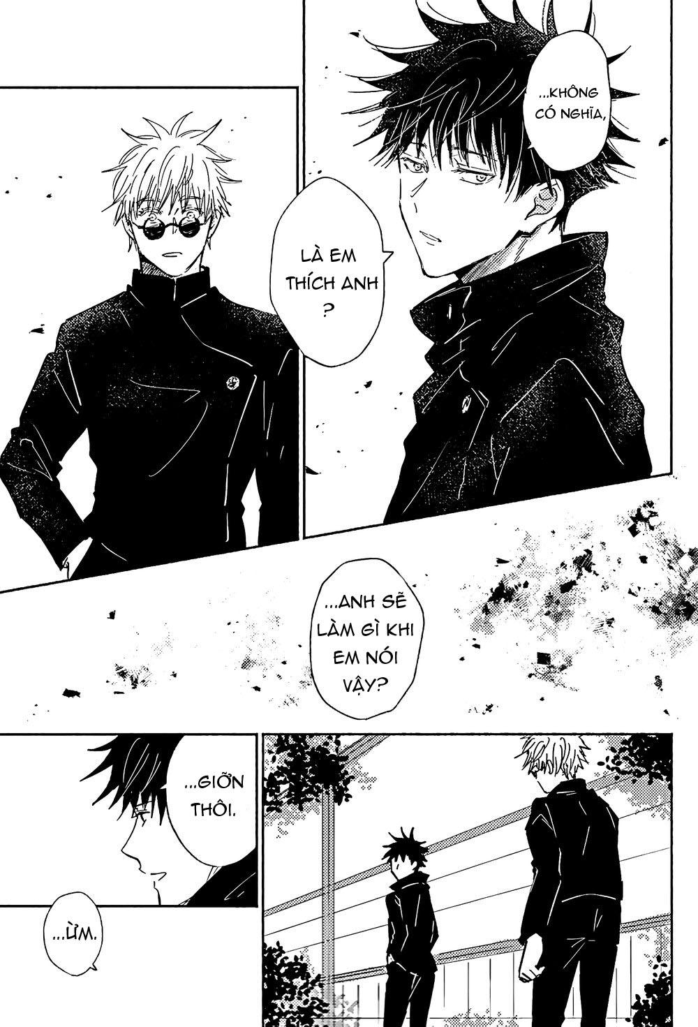 JUJUTSU KAISEN HD KHÔNG CHE Chapter 26 Gojo x Megumi - Next Chapter 27
