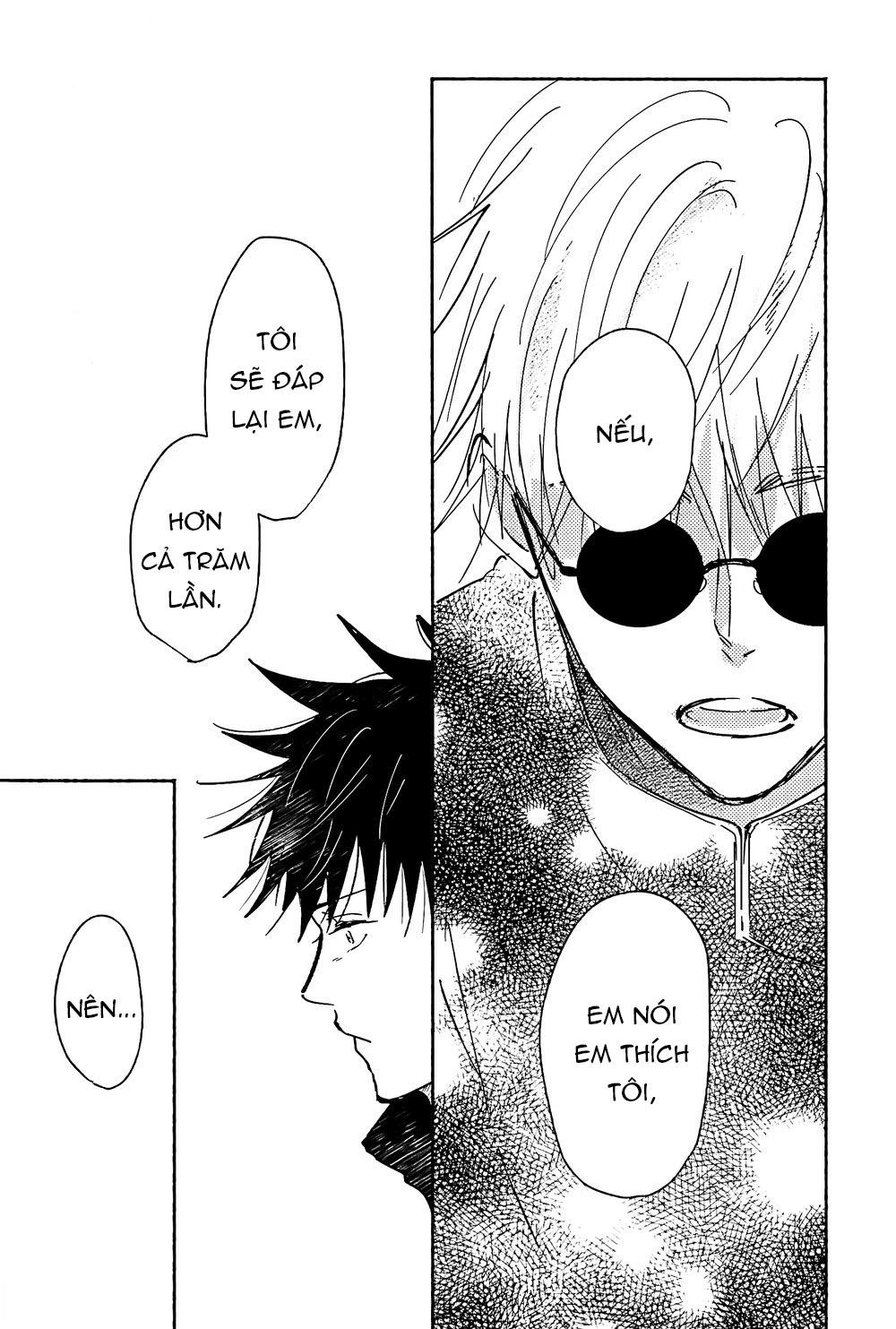 JUJUTSU KAISEN HD KHÔNG CHE Chapter 26 Gojo x Megumi - Next Chapter 27