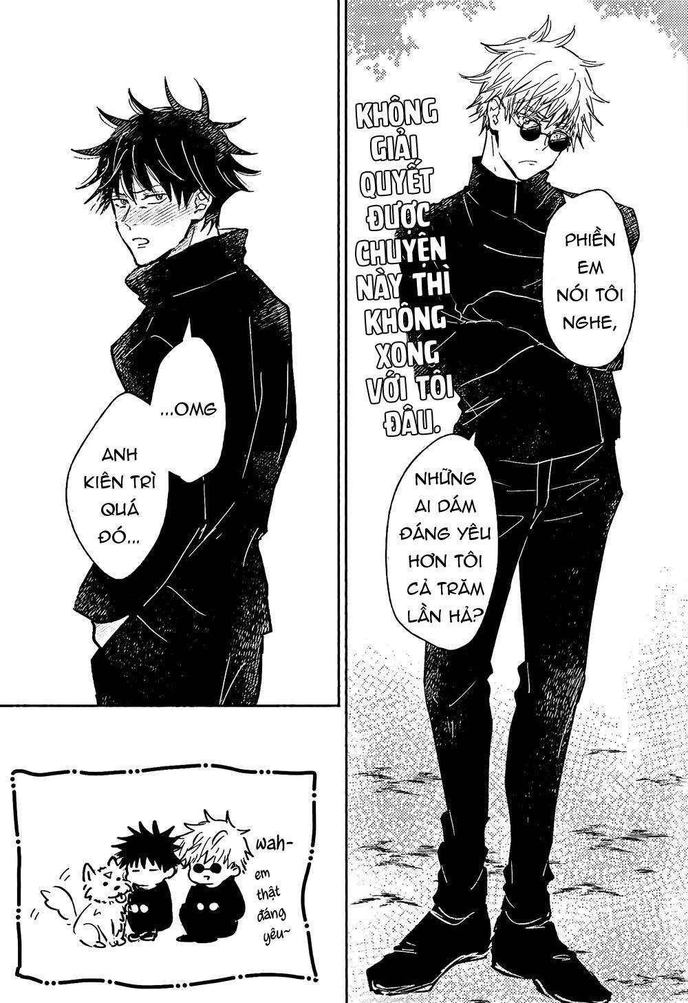 JUJUTSU KAISEN HD KHÔNG CHE Chapter 26 Gojo x Megumi - Next Chapter 27