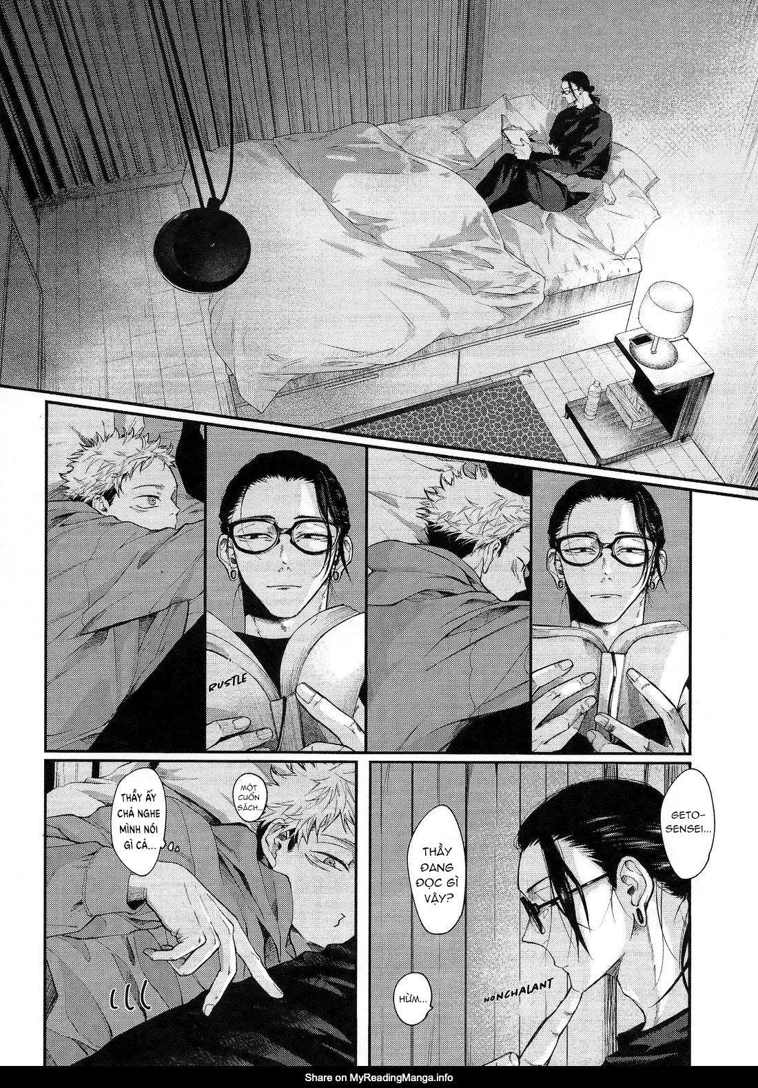 JUJUTSU KAISEN HD KHÔNG CHE Chapter 3 Geto x Yuuji 3