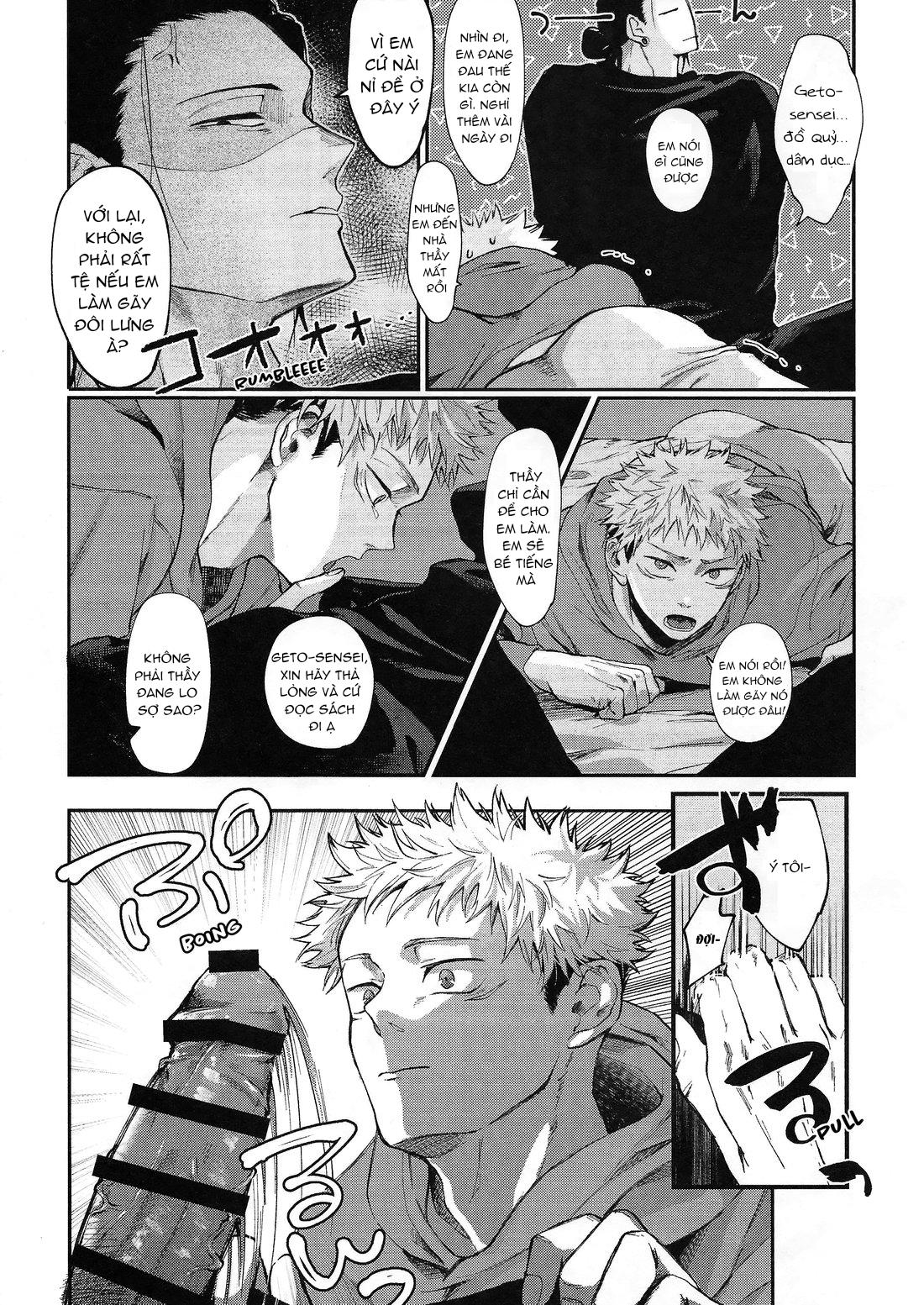 JUJUTSU KAISEN HD KHÔNG CHE Chapter 3 Geto x Yuuji 6