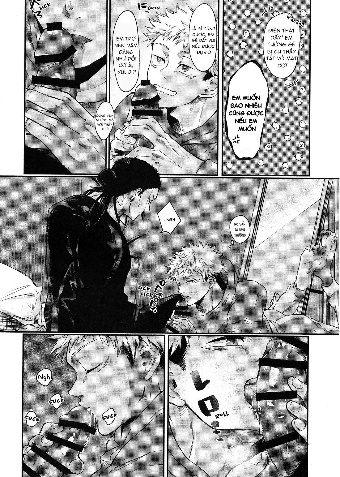 JUJUTSU KAISEN HD KHÔNG CHE Chapter 3 Geto x Yuuji 7