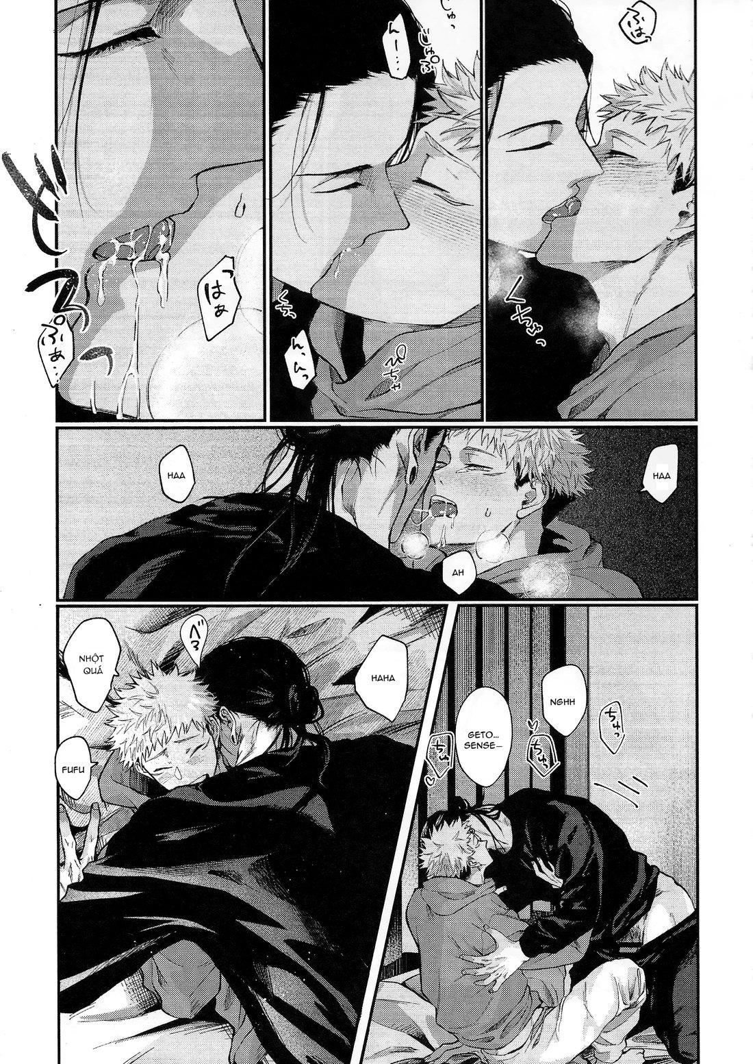 JUJUTSU KAISEN HD KHÔNG CHE Chapter 3 Geto x Yuuji 10