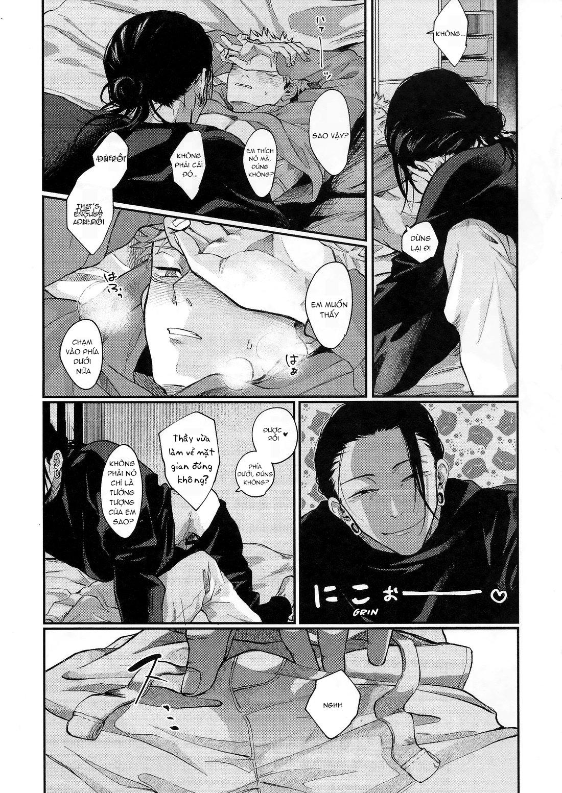 JUJUTSU KAISEN HD KHÔNG CHE Chapter 3 Geto x Yuuji 12
