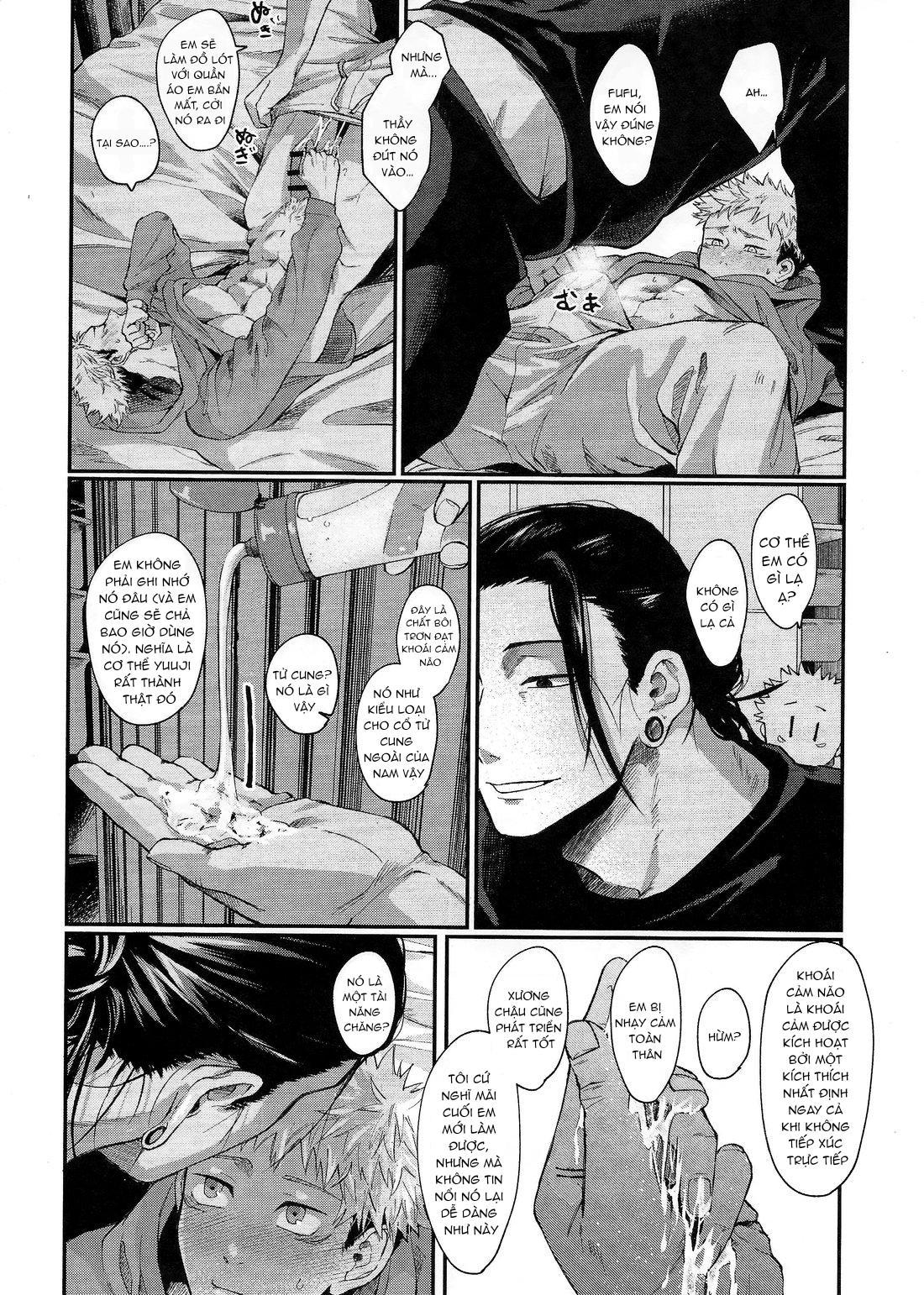 JUJUTSU KAISEN HD KHÔNG CHE Chapter 3 Geto x Yuuji 14