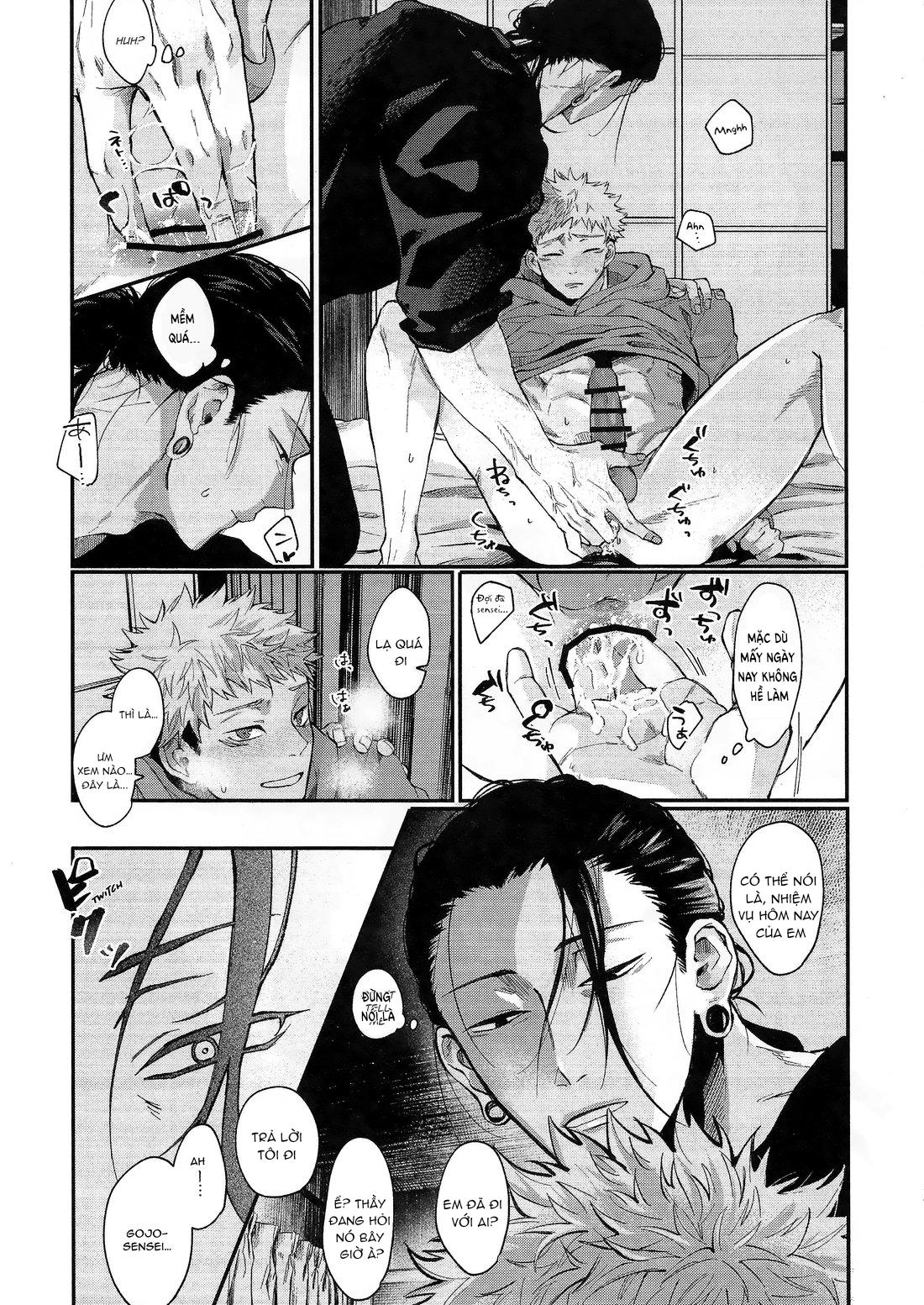 JUJUTSU KAISEN HD KHÔNG CHE Chapter 3 Geto x Yuuji 15