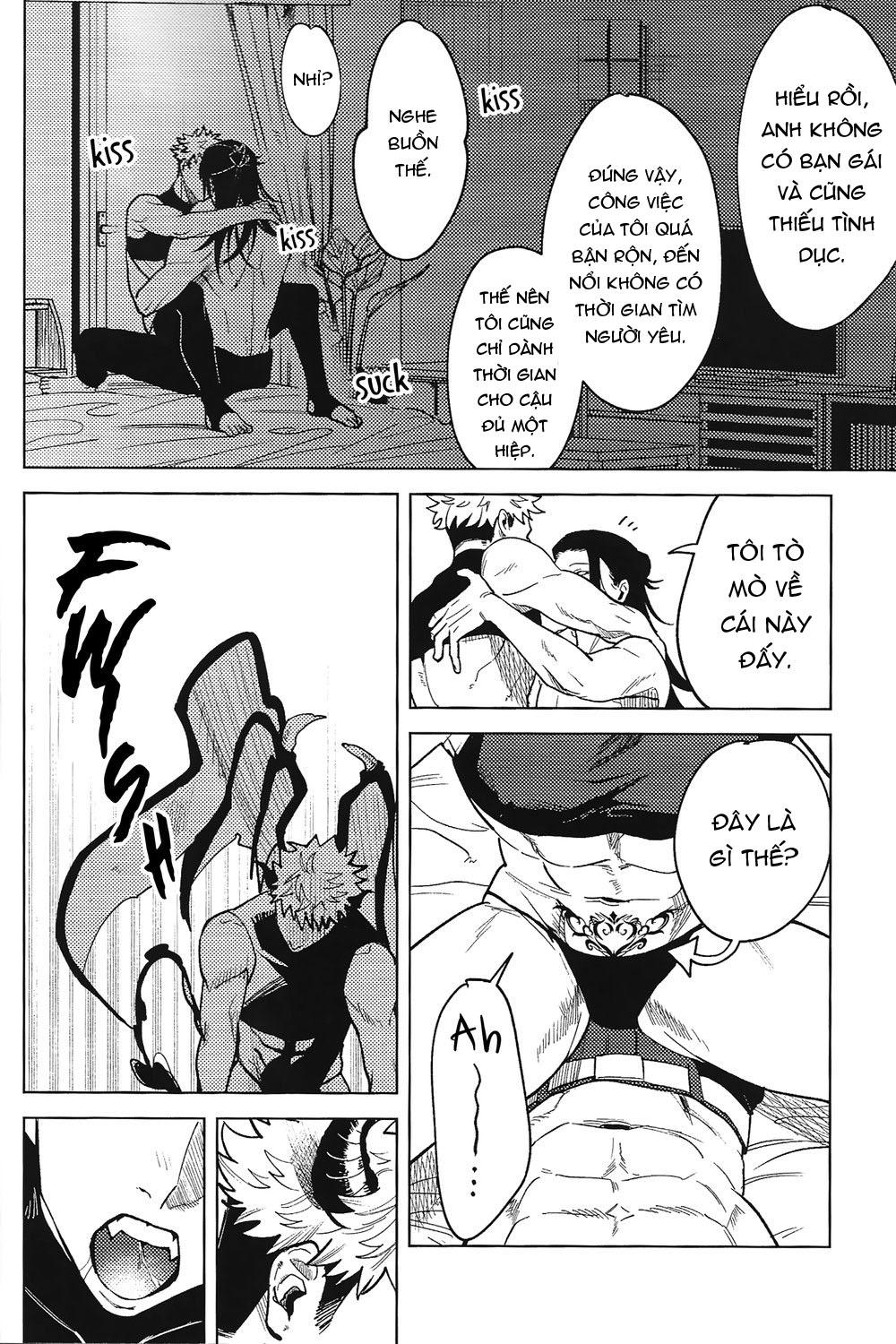 JUJUTSU KAISEN HD KHÔNG CHE Chapter 32 - Trang 3