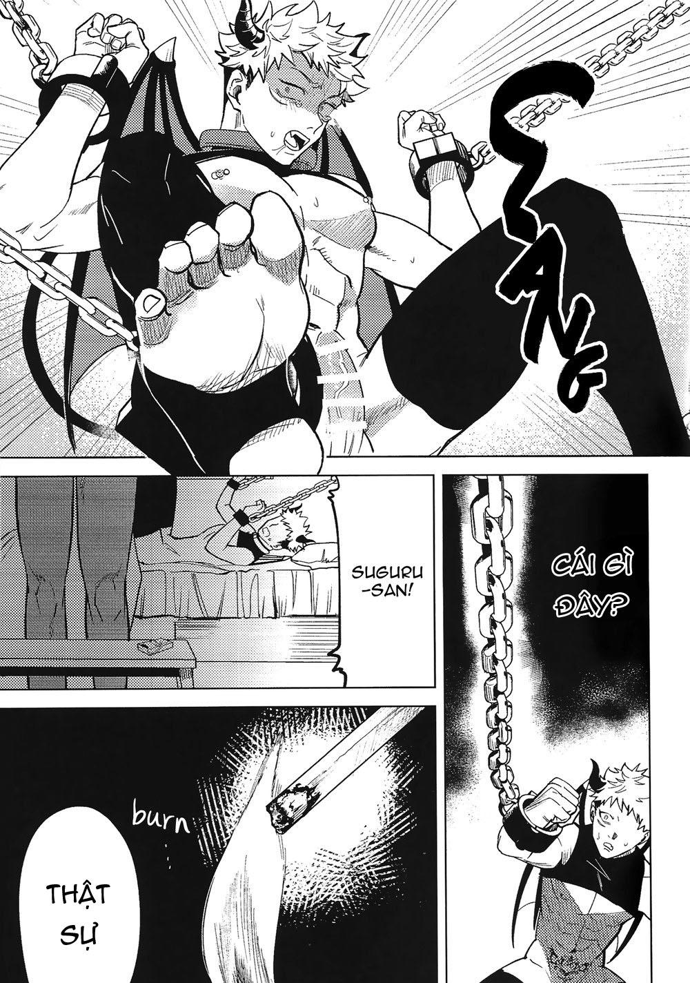 JUJUTSU KAISEN HD KHÔNG CHE Chapter 32 - Trang 3