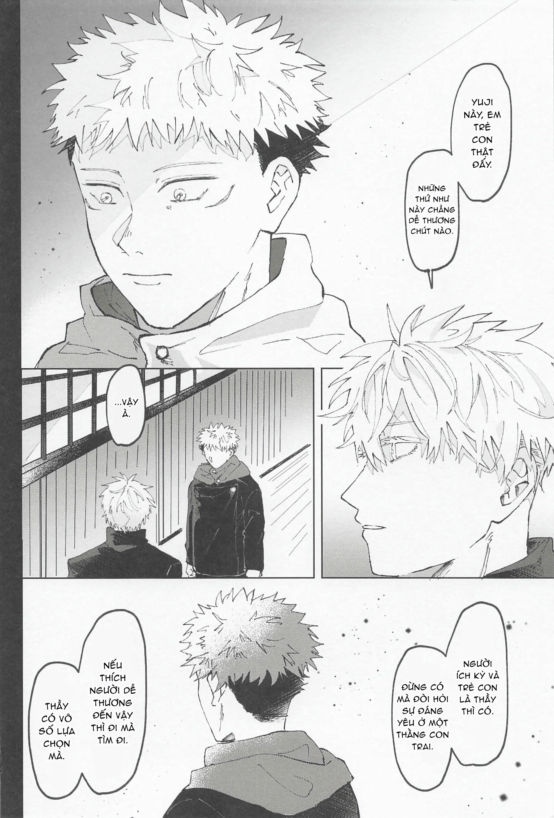 JUJUTSU KAISEN HD KHÔNG CHE Chapter 44 gojo x itadori - Next Chapter 45