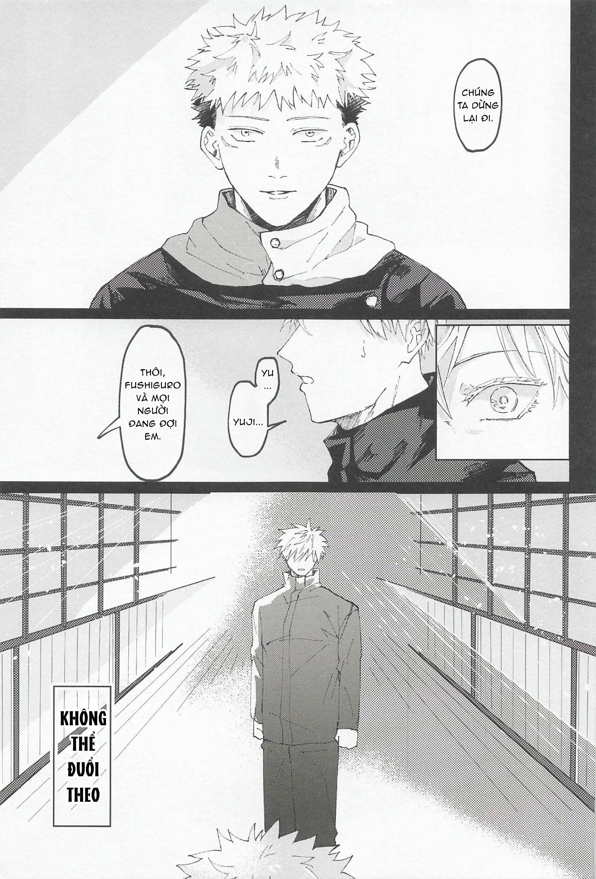 JUJUTSU KAISEN HD KHÔNG CHE Chapter 44 gojo x itadori - Next Chapter 45