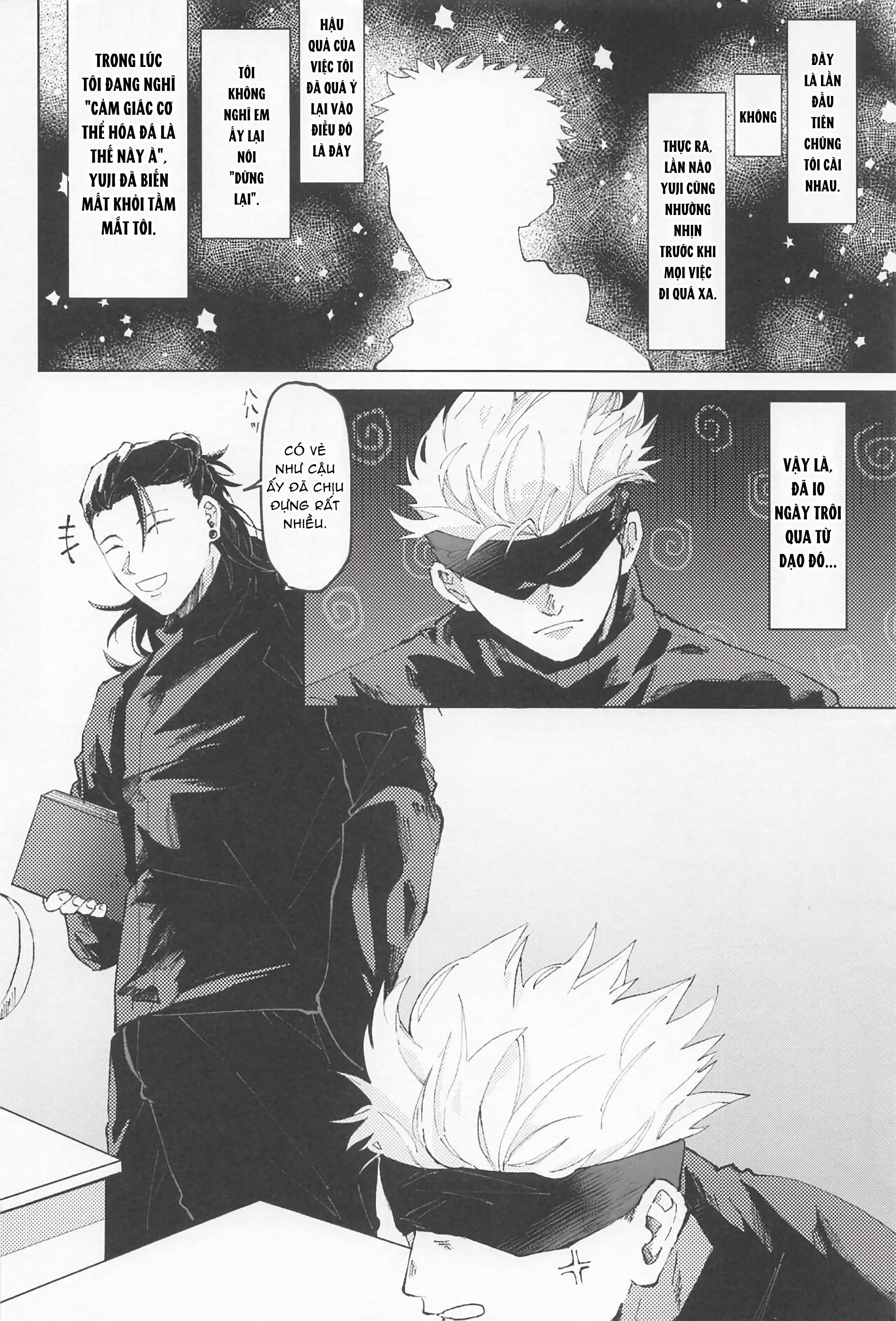 JUJUTSU KAISEN HD KHÔNG CHE Chapter 44 gojo x itadori - Next Chapter 45