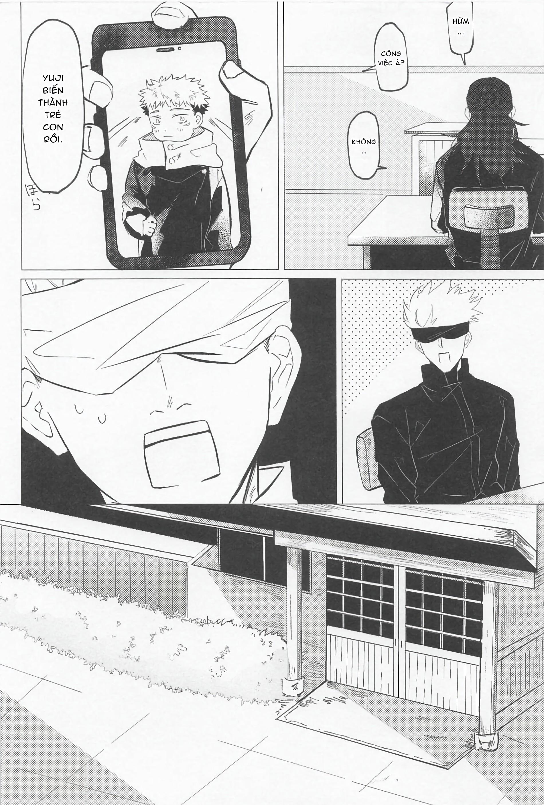 JUJUTSU KAISEN HD KHÔNG CHE Chapter 44 gojo x itadori - Next Chapter 45