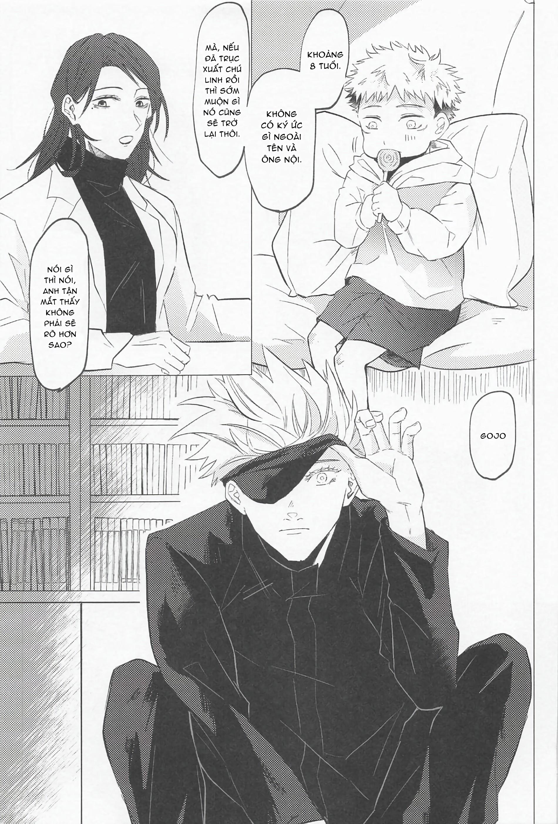 JUJUTSU KAISEN HD KHÔNG CHE Chapter 44 gojo x itadori - Next Chapter 45