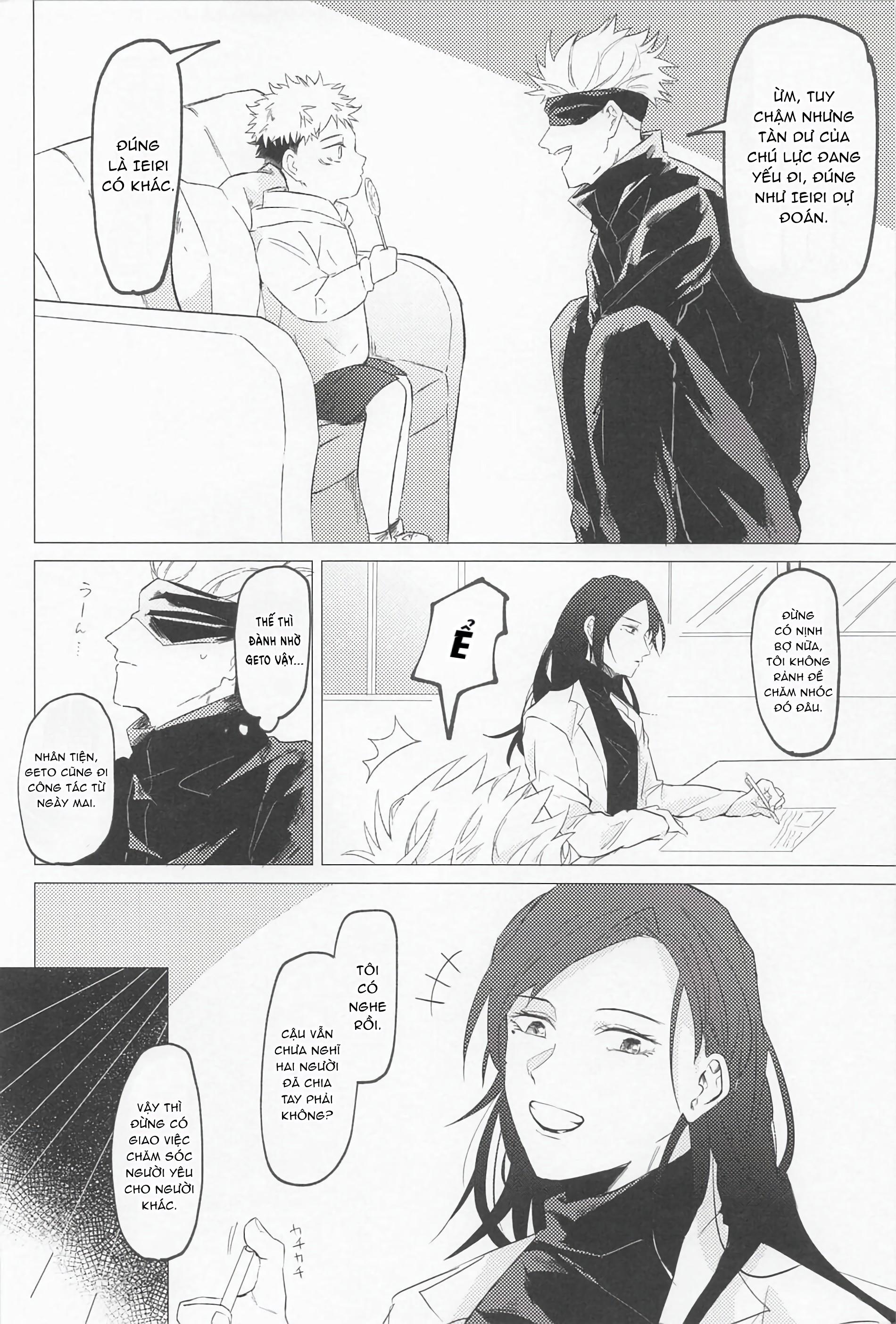 JUJUTSU KAISEN HD KHÔNG CHE Chapter 44 gojo x itadori - Next Chapter 45
