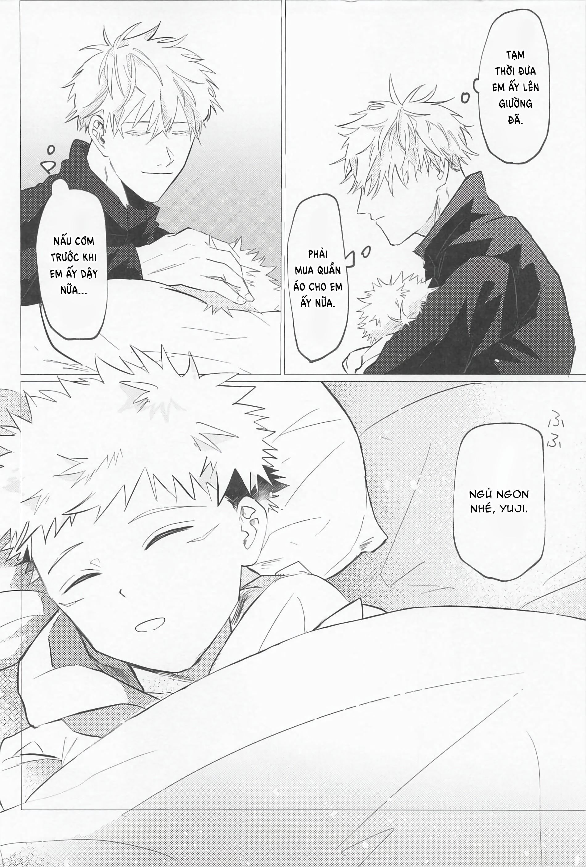 JUJUTSU KAISEN HD KHÔNG CHE Chapter 44 gojo x itadori - Next Chapter 45