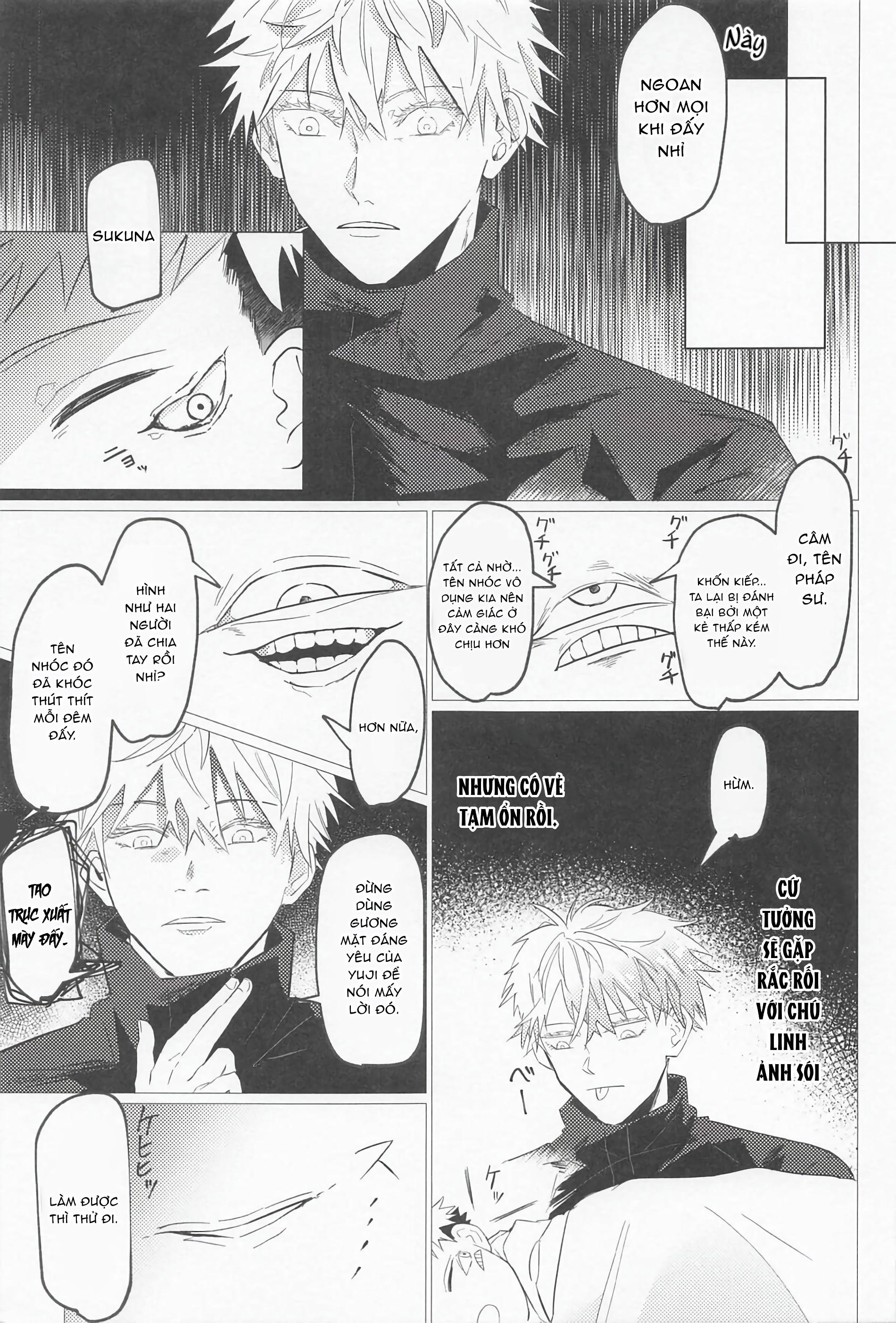 JUJUTSU KAISEN HD KHÔNG CHE Chapter 44 gojo x itadori - Next Chapter 45