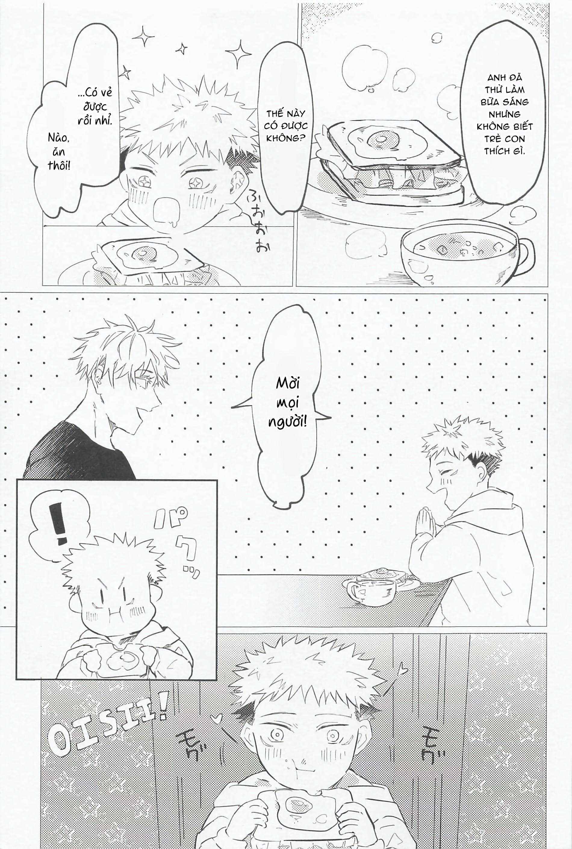 JUJUTSU KAISEN HD KHÔNG CHE Chapter 44 gojo x itadori - Next Chapter 45