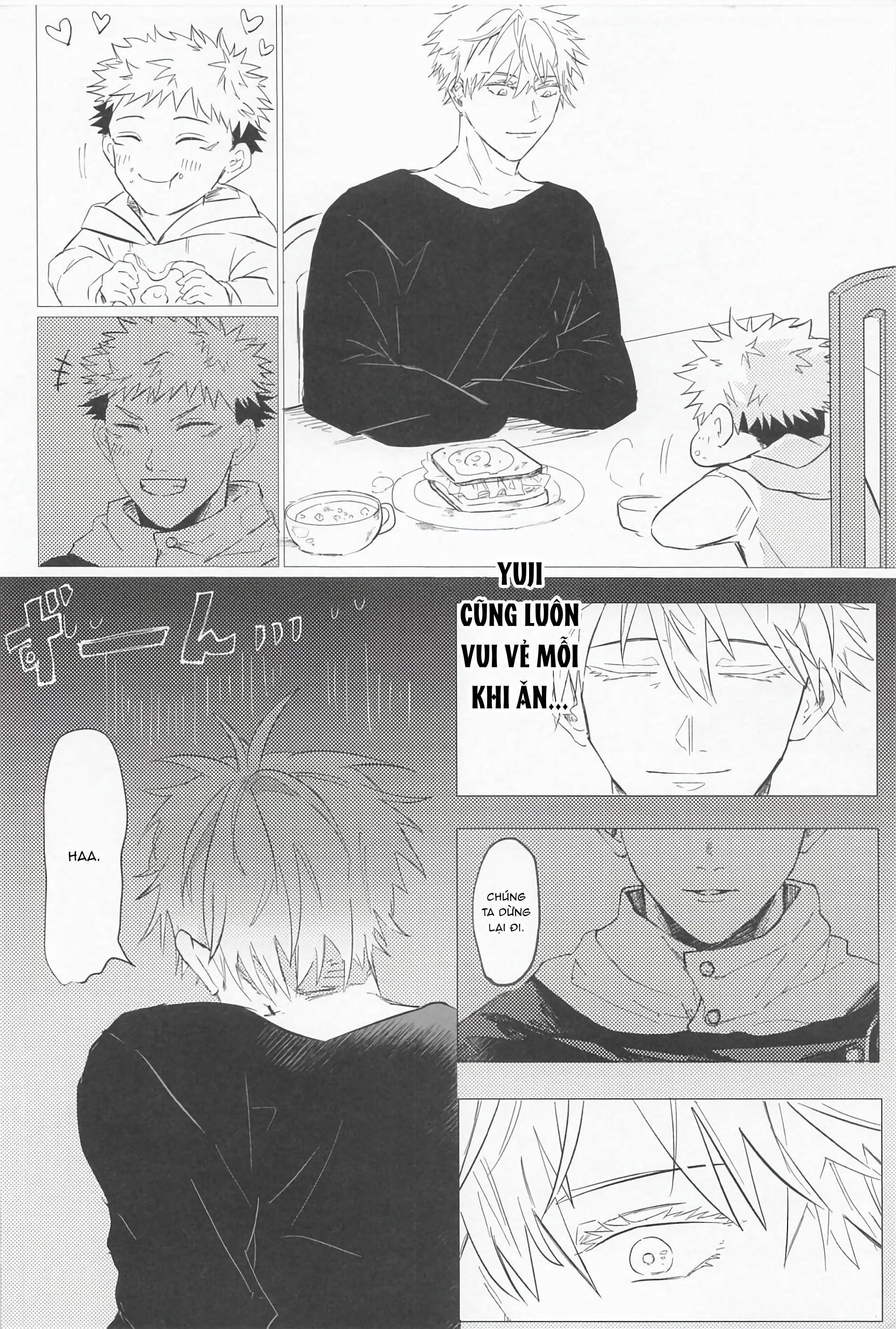 JUJUTSU KAISEN HD KHÔNG CHE Chapter 44 gojo x itadori - Next Chapter 45