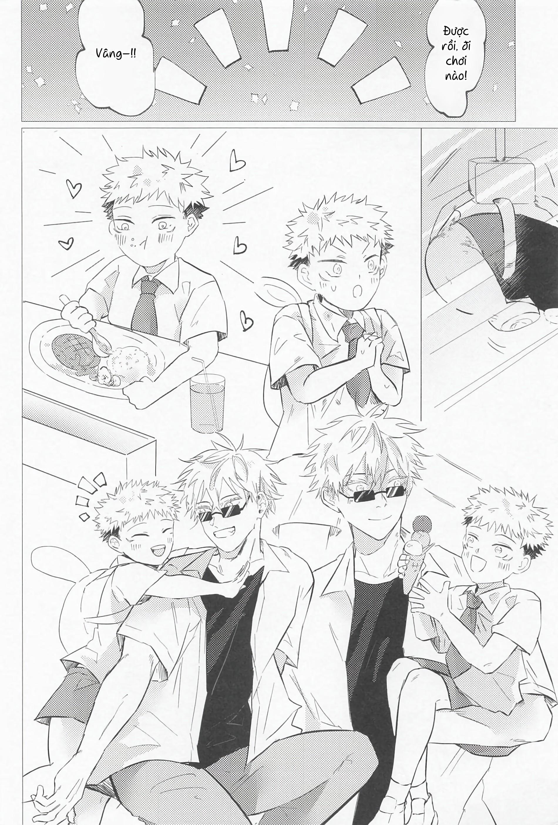 JUJUTSU KAISEN HD KHÔNG CHE Chapter 44 gojo x itadori - Next Chapter 45