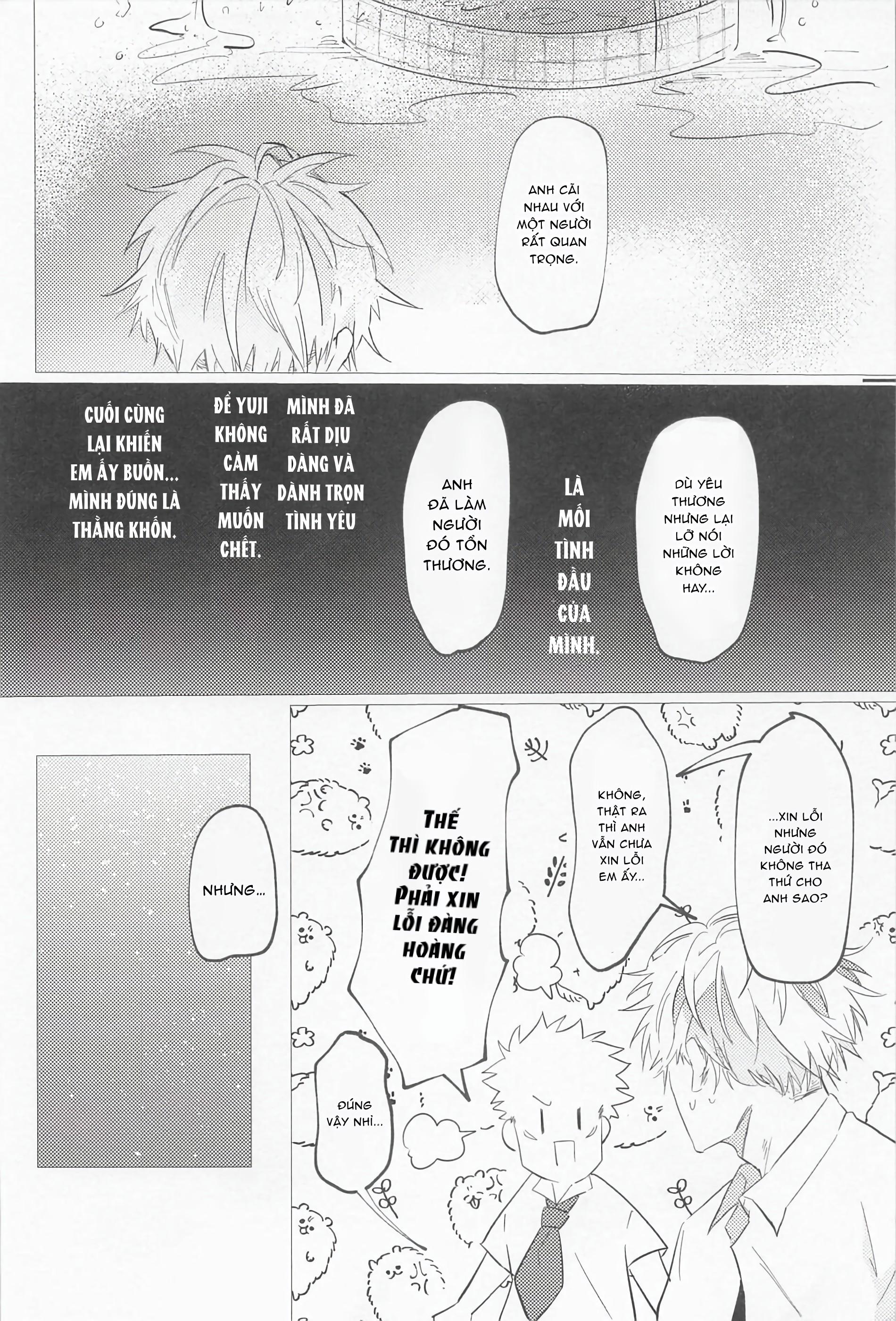 JUJUTSU KAISEN HD KHÔNG CHE Chapter 44 gojo x itadori - Next Chapter 45