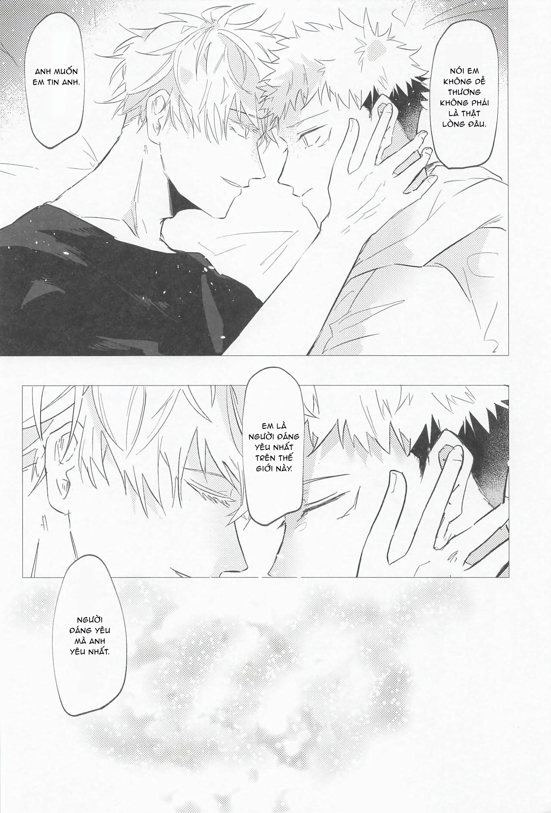 JUJUTSU KAISEN HD KHÔNG CHE Chapter 44 gojo x itadori - Next Chapter 45