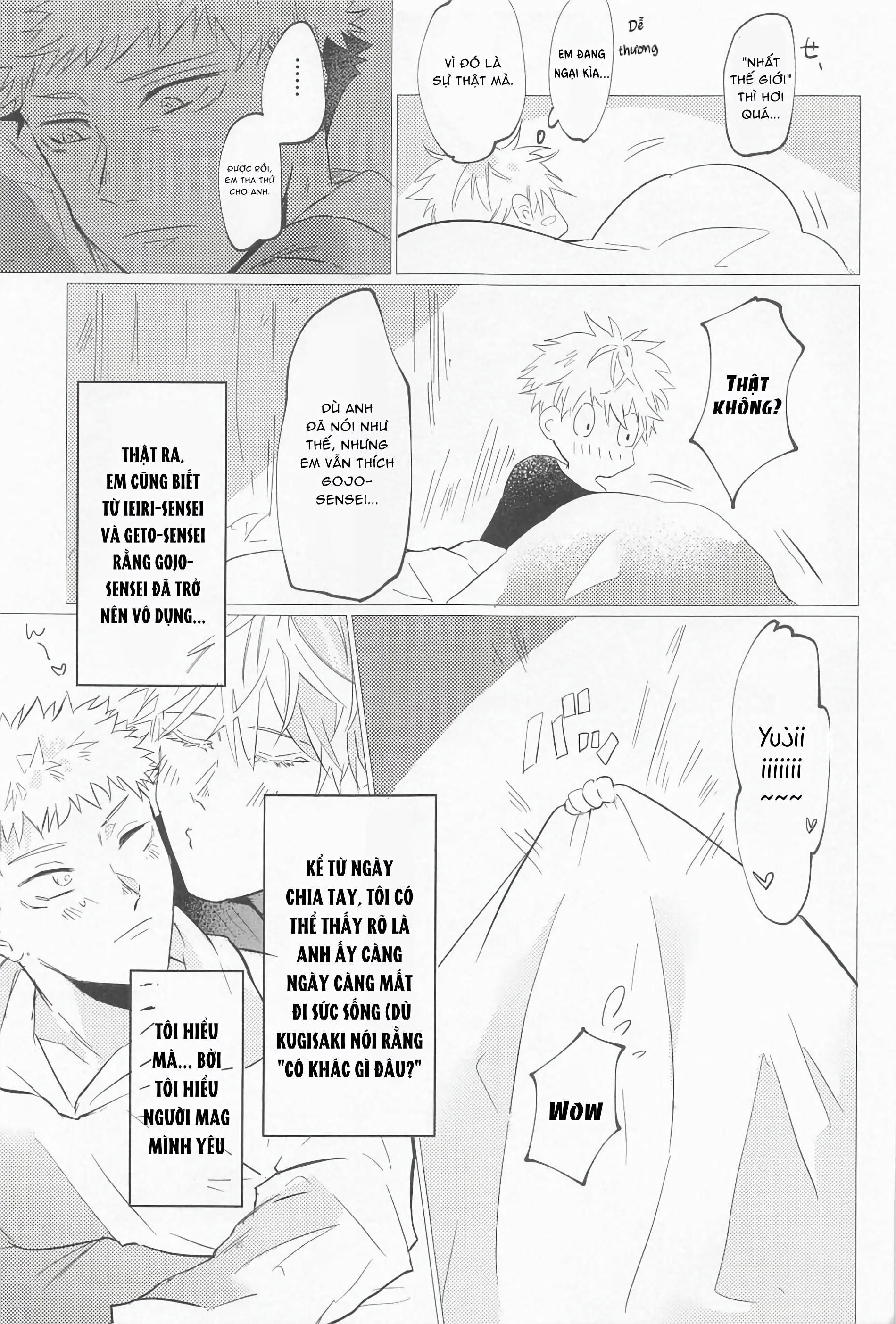 JUJUTSU KAISEN HD KHÔNG CHE Chapter 44 gojo x itadori - Next Chapter 45