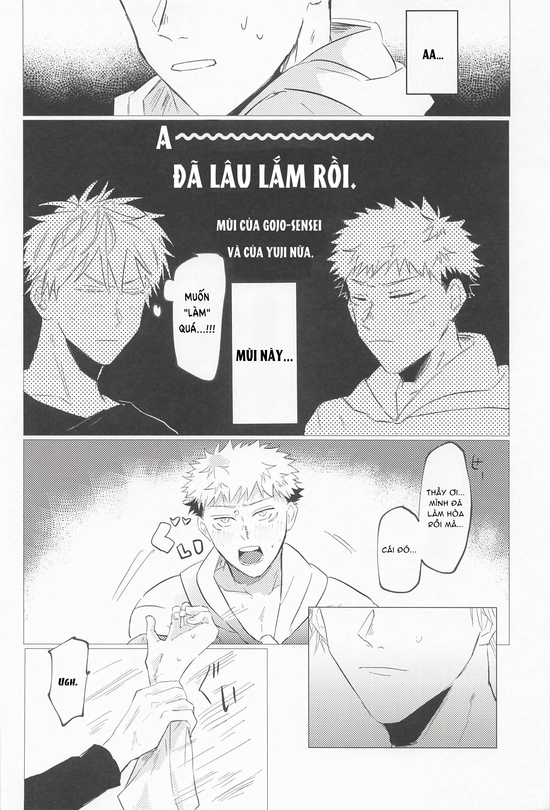 JUJUTSU KAISEN HD KHÔNG CHE Chapter 44 gojo x itadori - Next Chapter 45