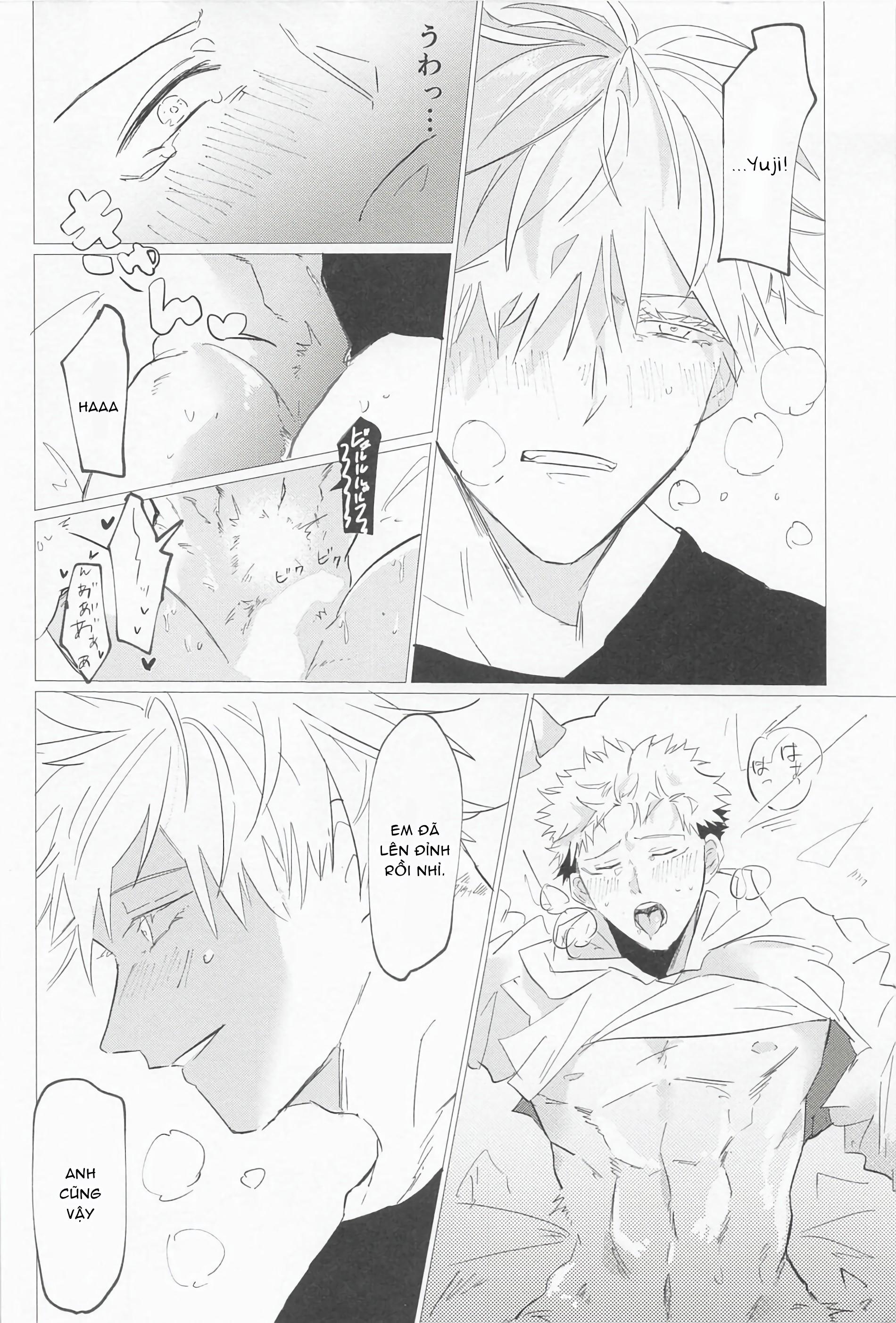 JUJUTSU KAISEN HD KHÔNG CHE Chapter 44 gojo x itadori - Next Chapter 45
