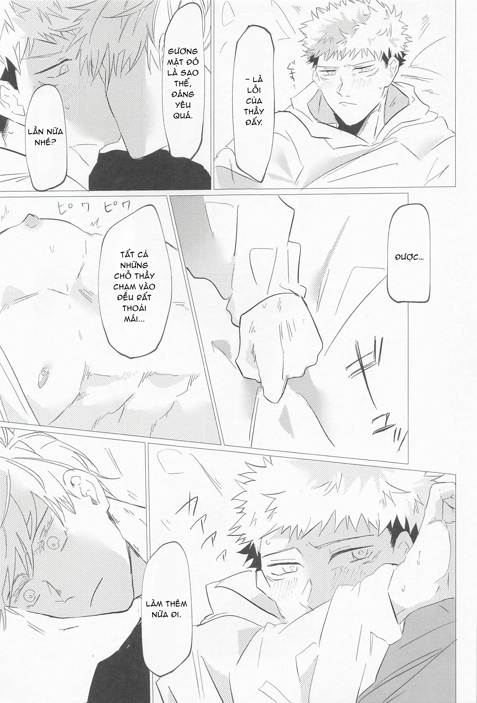 JUJUTSU KAISEN HD KHÔNG CHE Chapter 44 gojo x itadori - Next Chapter 45