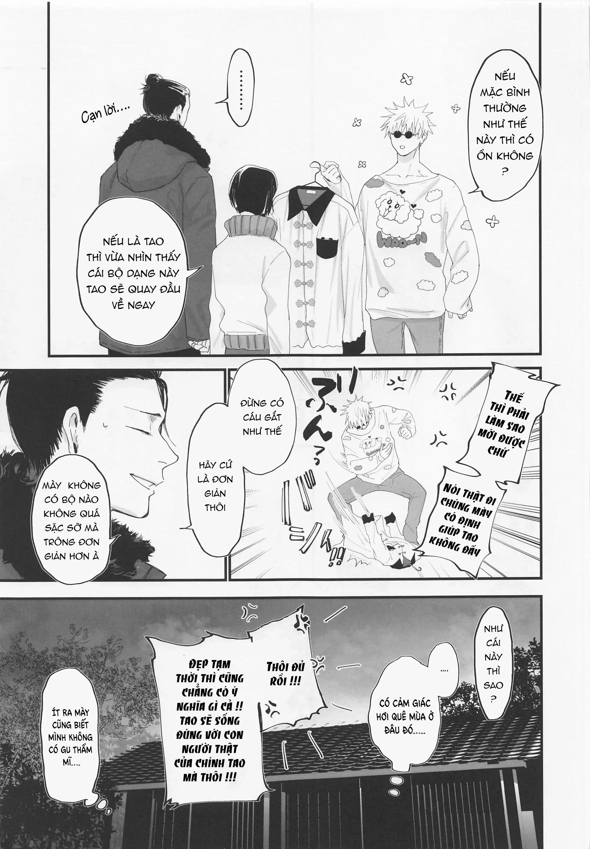 JUJUTSU KAISEN HD KHÔNG CHE Chapter 47 - Trang 3