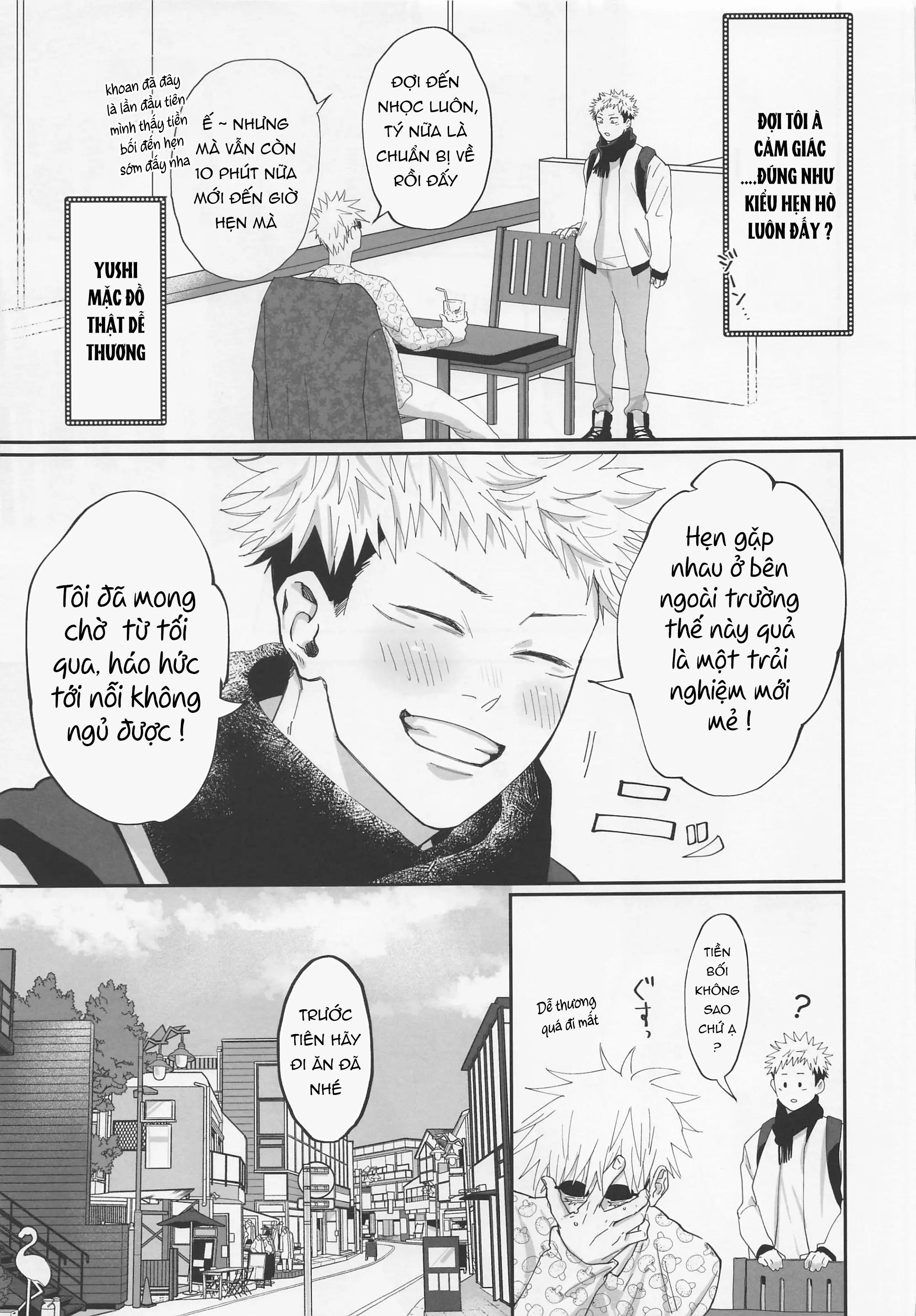 JUJUTSU KAISEN HD KHÔNG CHE Chapter 47 - Trang 3